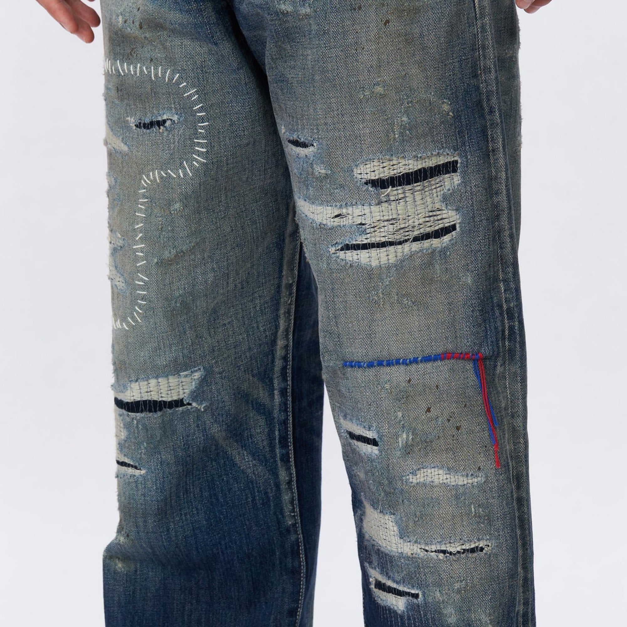 Neighborhood Mens Savage Denim Basic Jeans