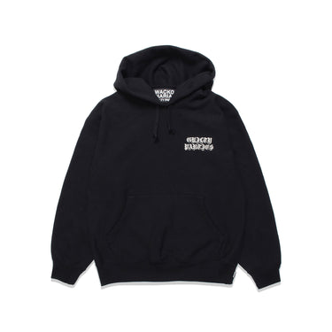 Wacko Maria Mens Heavyweight Pullover Hooded Sweatshirt