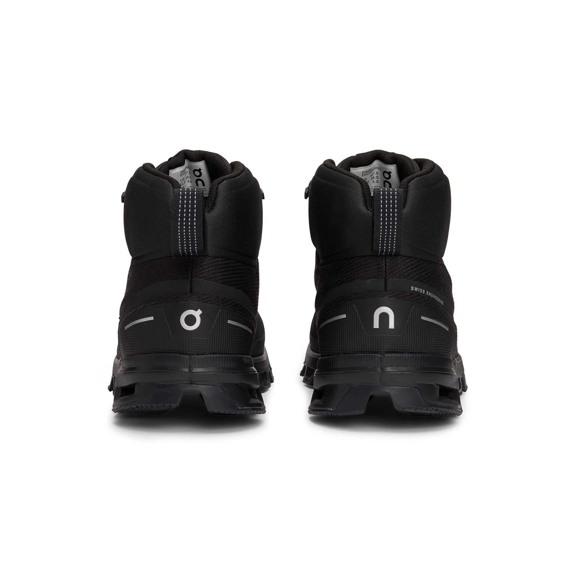 On Womens Cloudrock Waterproof Shoes 'All Black'