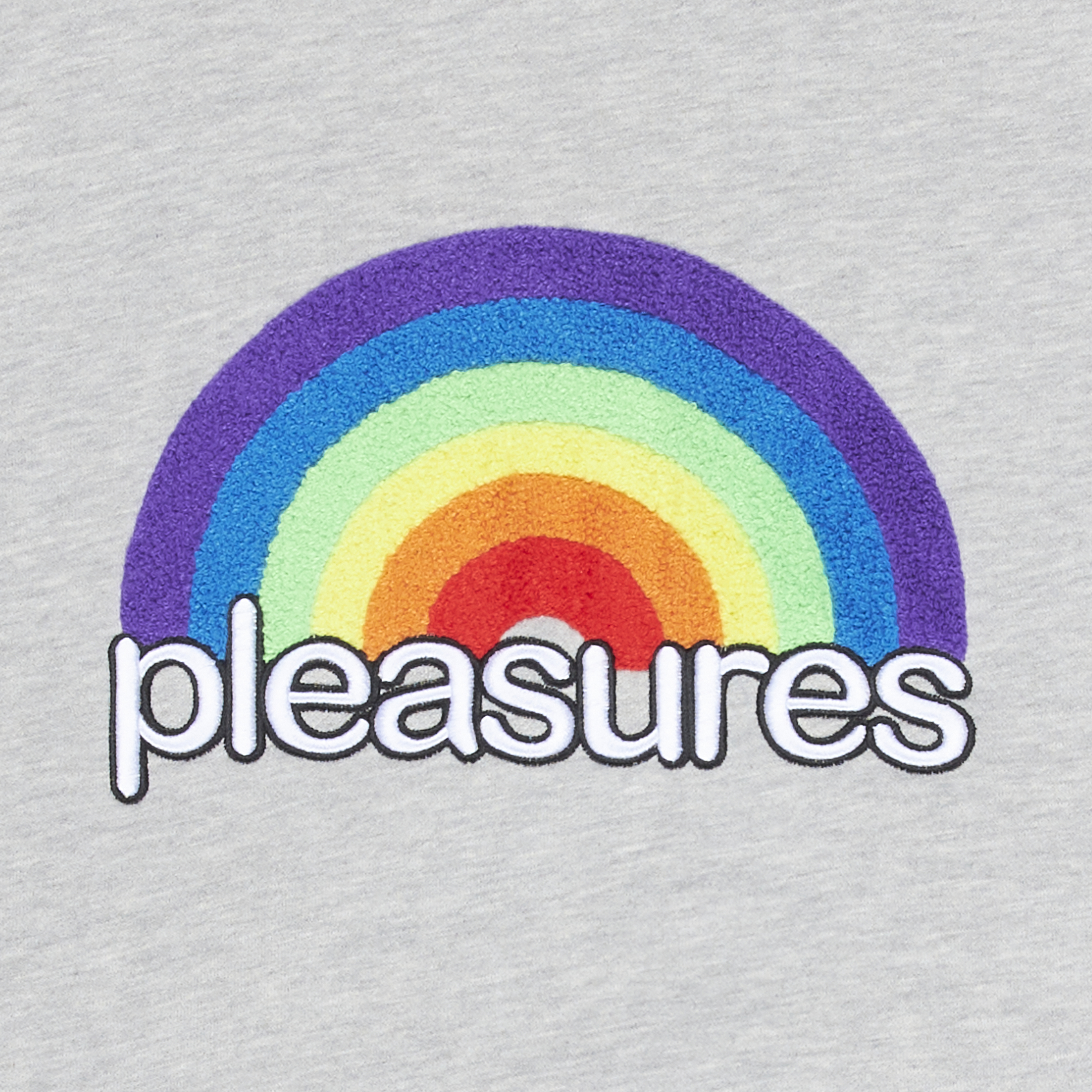 Pleasures Mens Good Time Hoody 'Heather Grey'