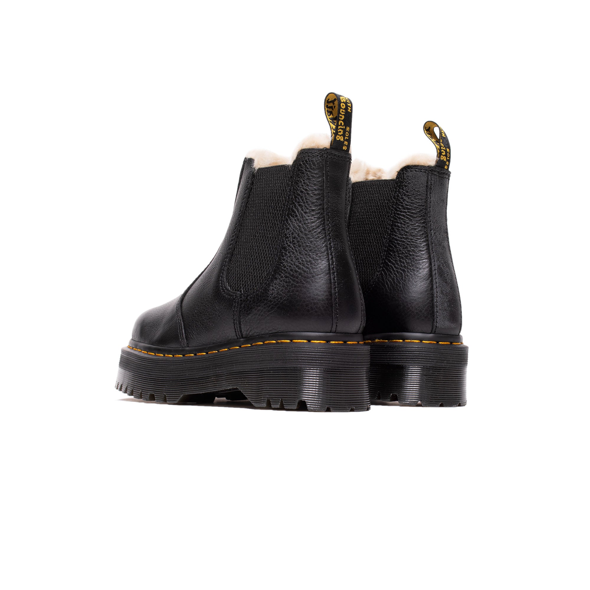 Dr. Martens 2976 Faux Fur Lined Platform Chelsea Boots