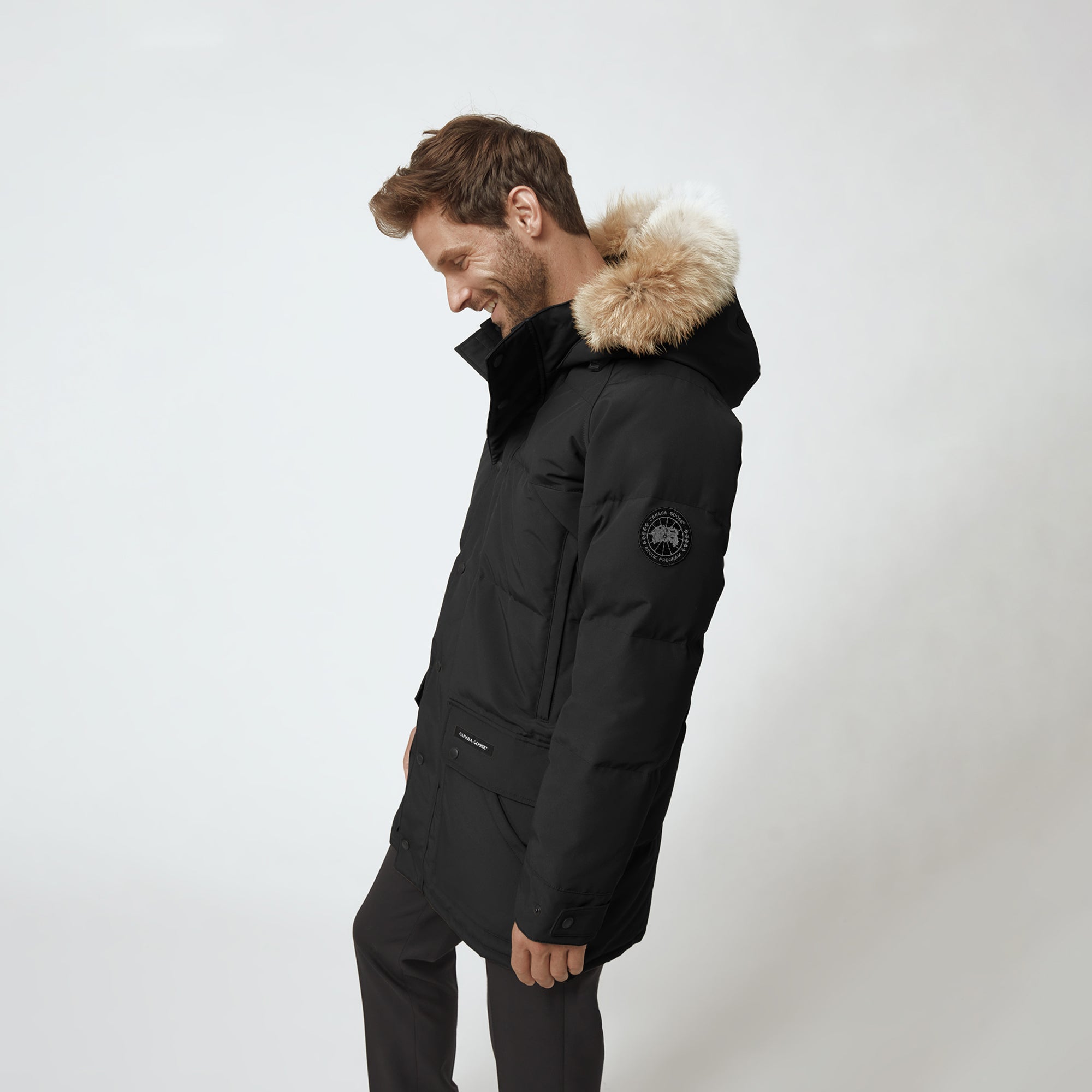 Canada Goose Mens Emory Parka 'Black'