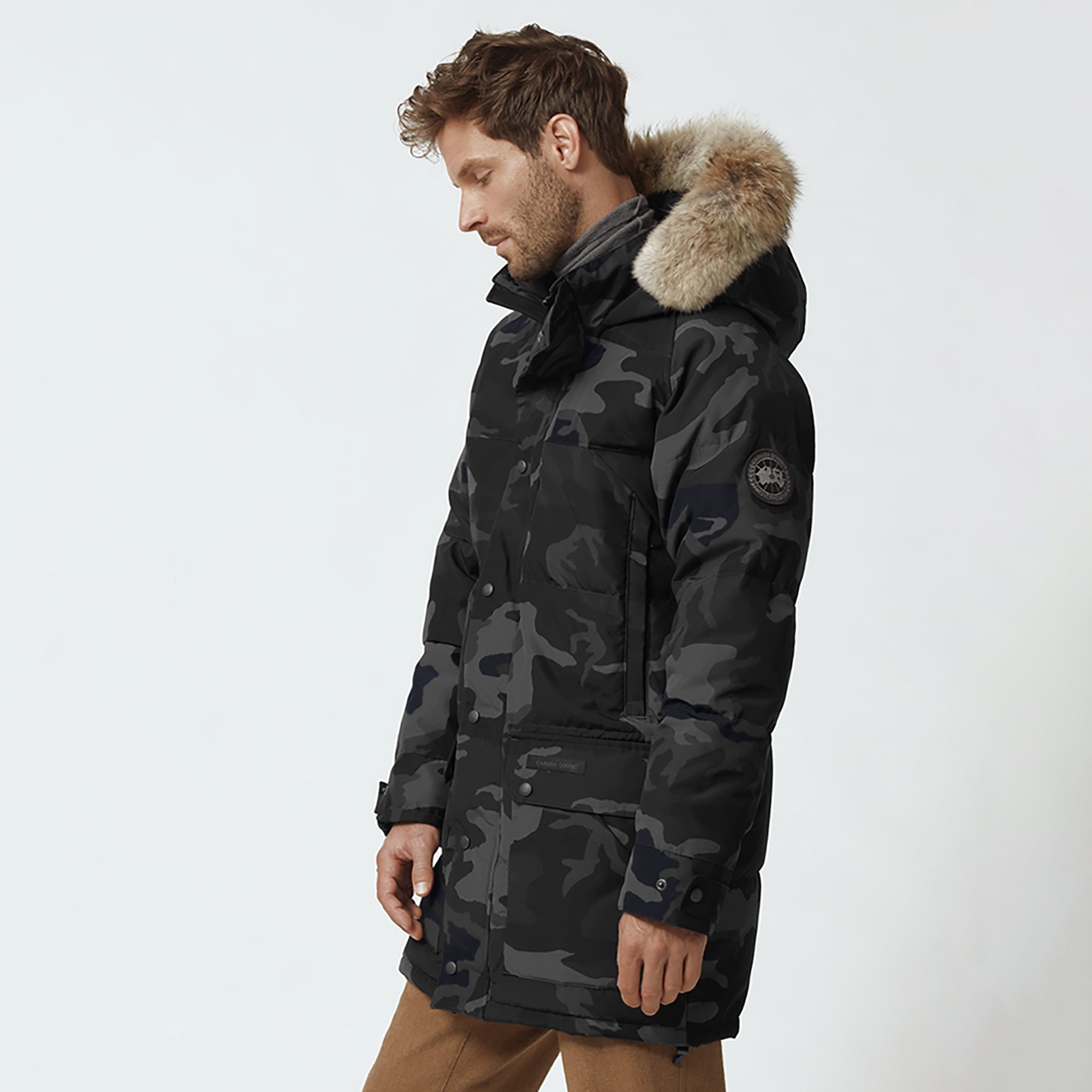 Canada Goose Mens Emory Parka 'Black Label'