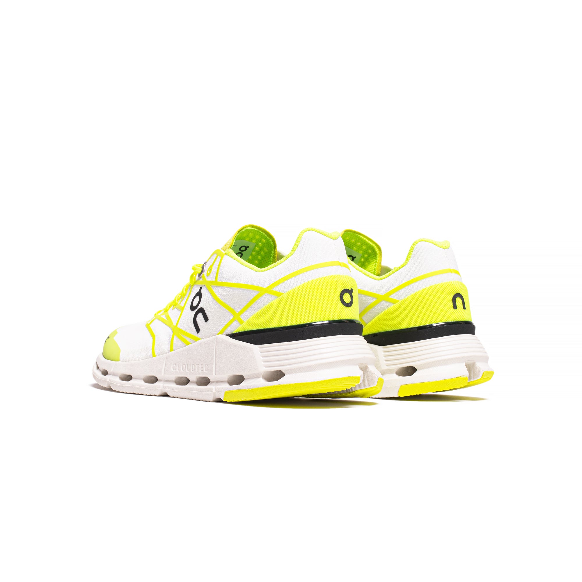 On! Womens Cloudnova Z5 Shoes 'Neon/White'