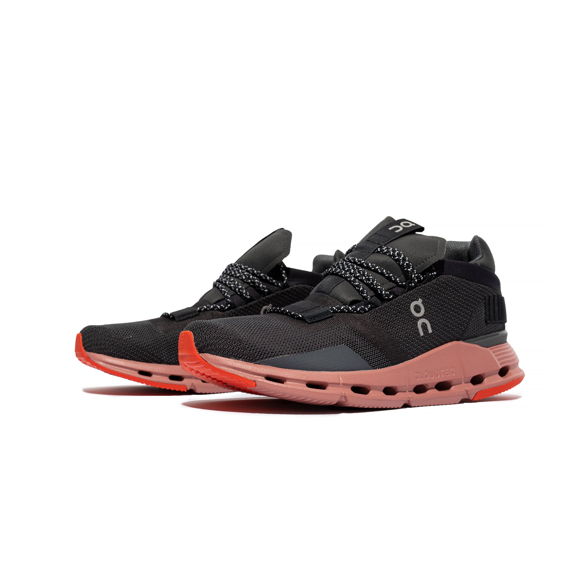 On Mens Cloudnova Shoes 'Eclipse/Rose'