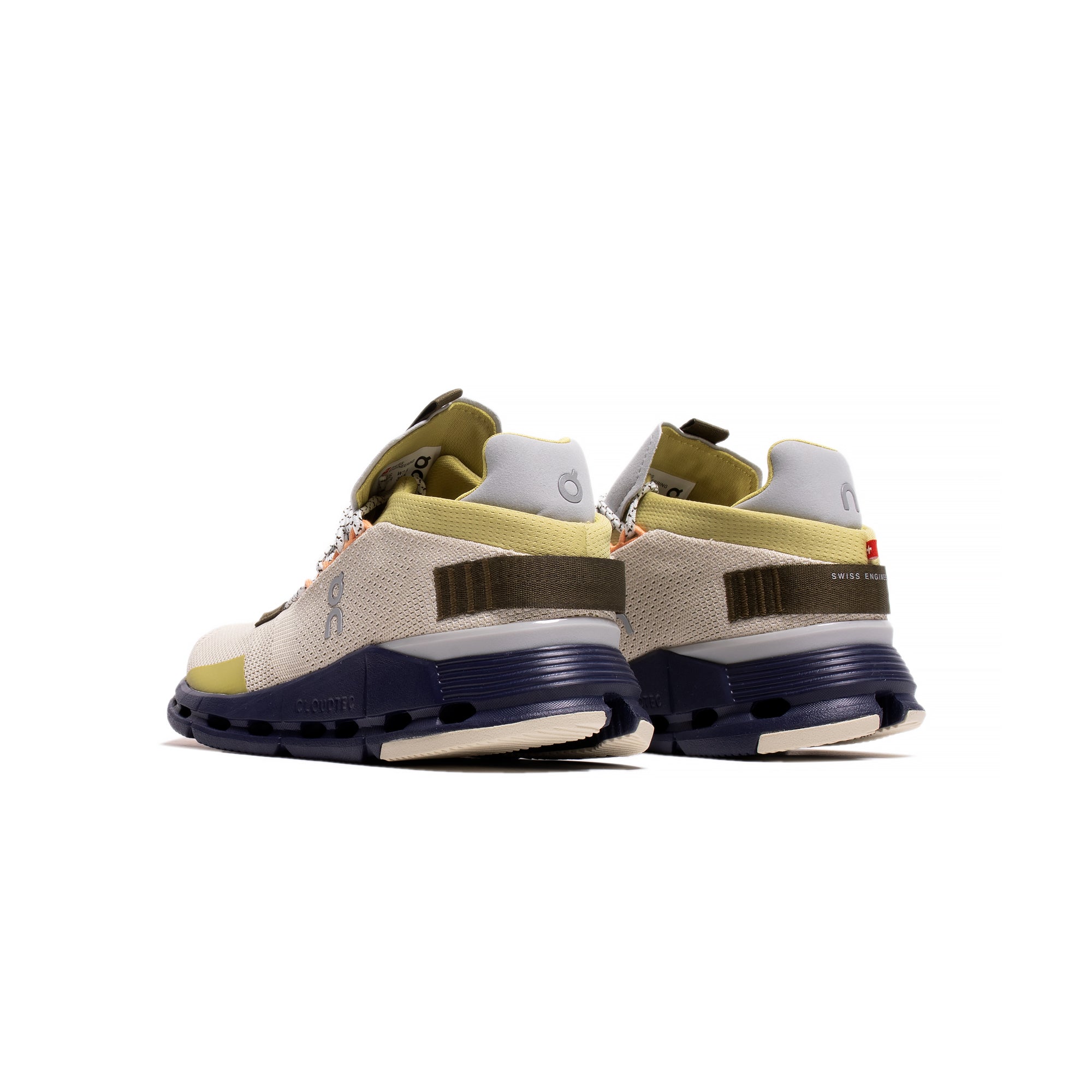 On! Womens Cloudnova Shoes 'Cream/Camo'