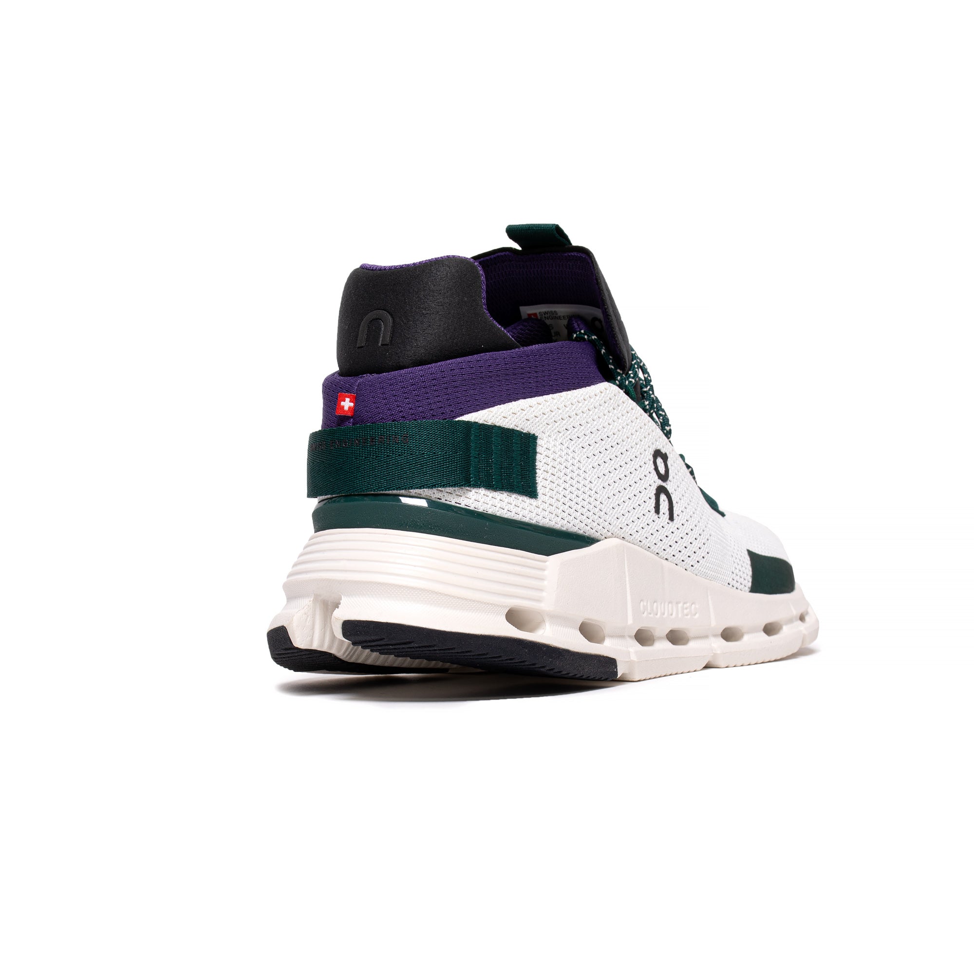 On! Womens Cloudnova Shoes 'White/Violet'