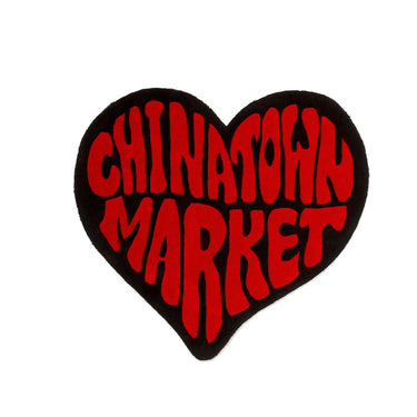 Chinatown Market 'Black' Heart Rug
