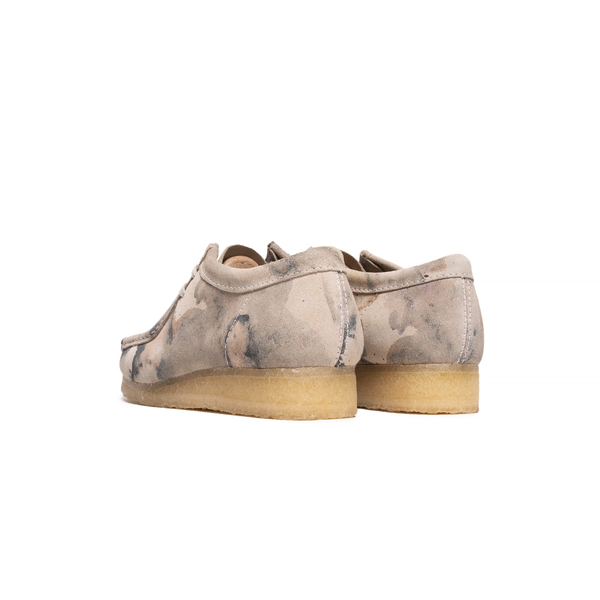 Clarks Mens Off White Camo Shoes