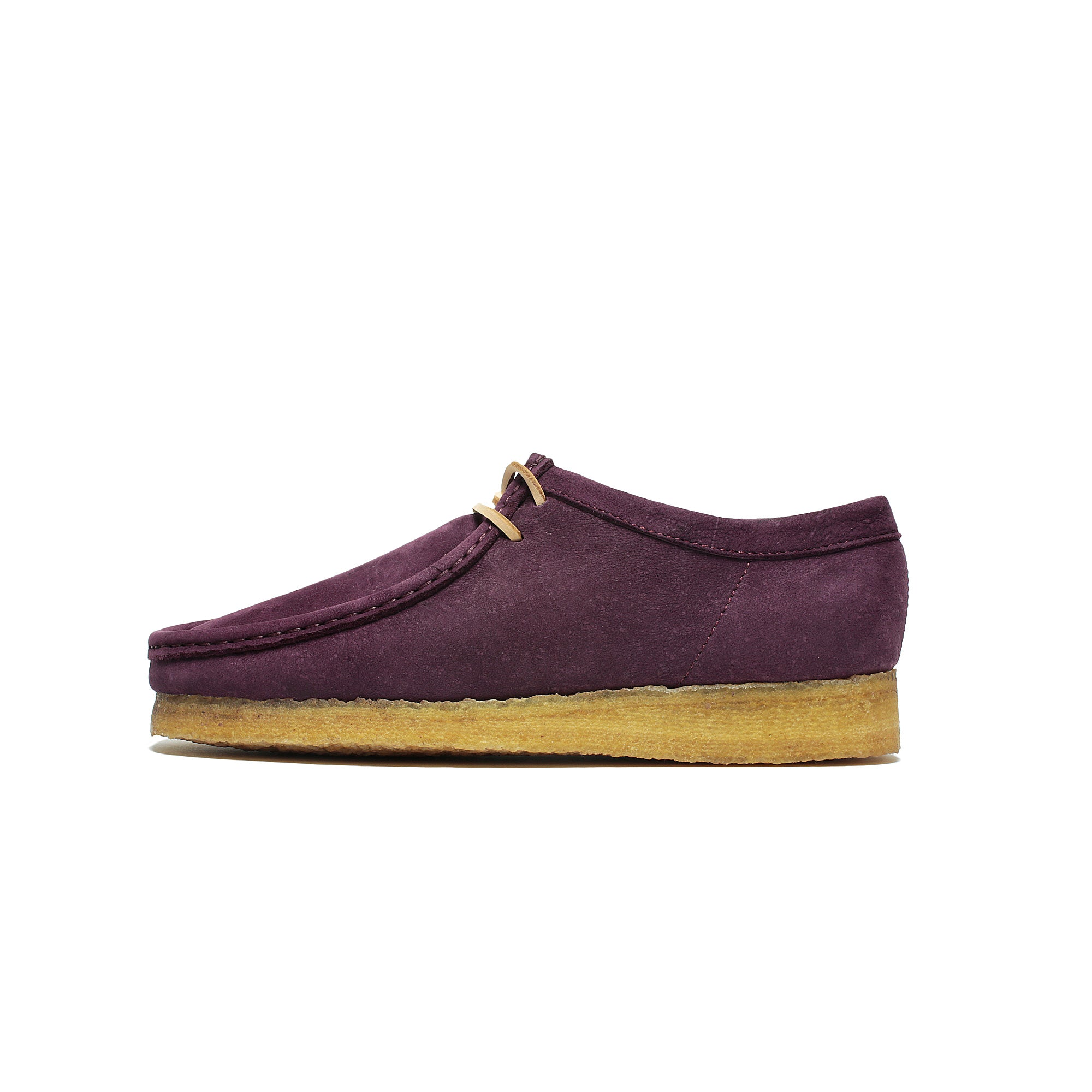 Clarks Wallabee Purple Grape Nubuck – Extra Butter