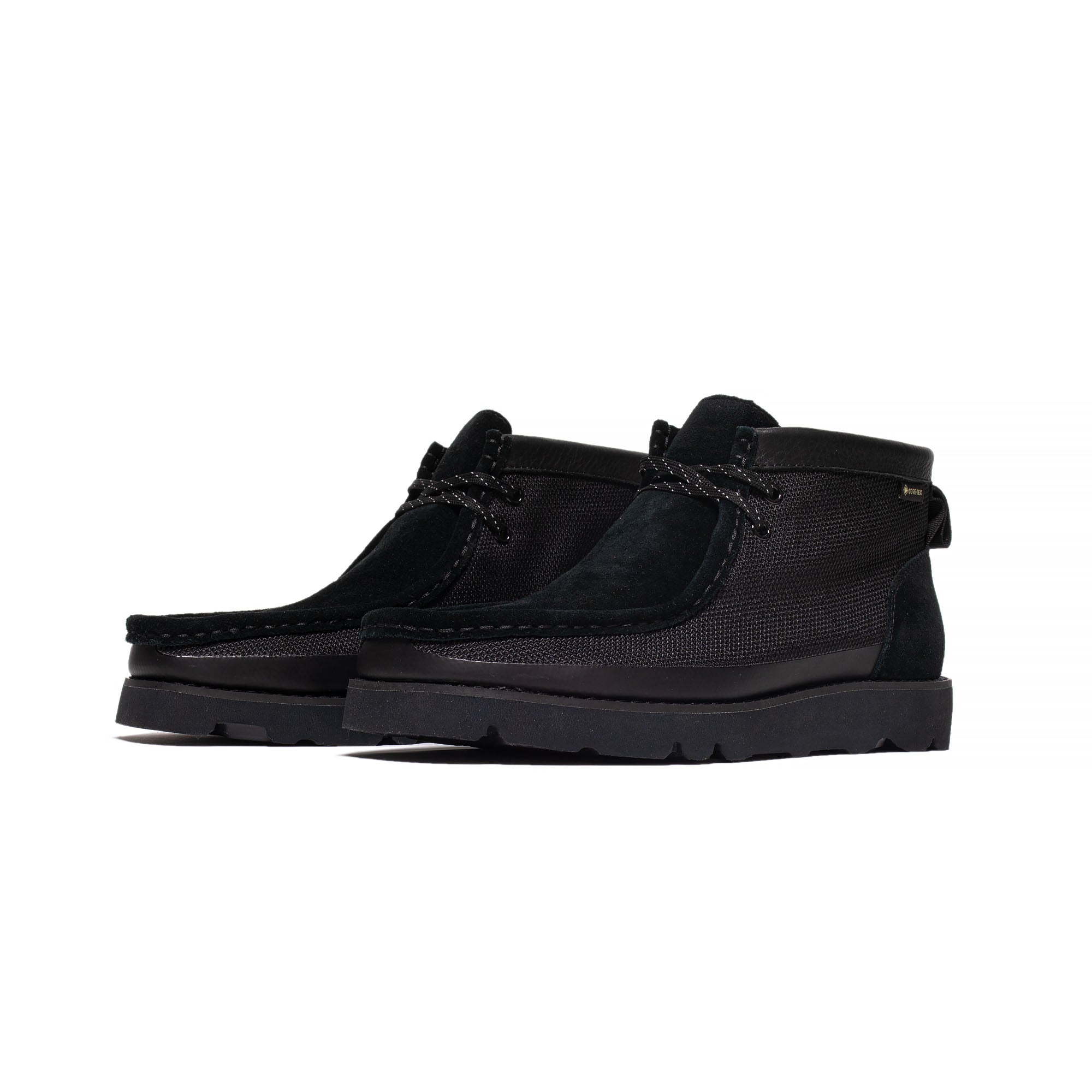 Clarks Mens Wallabee 2.0 GTX Shoes 'Black' – Extra Butter