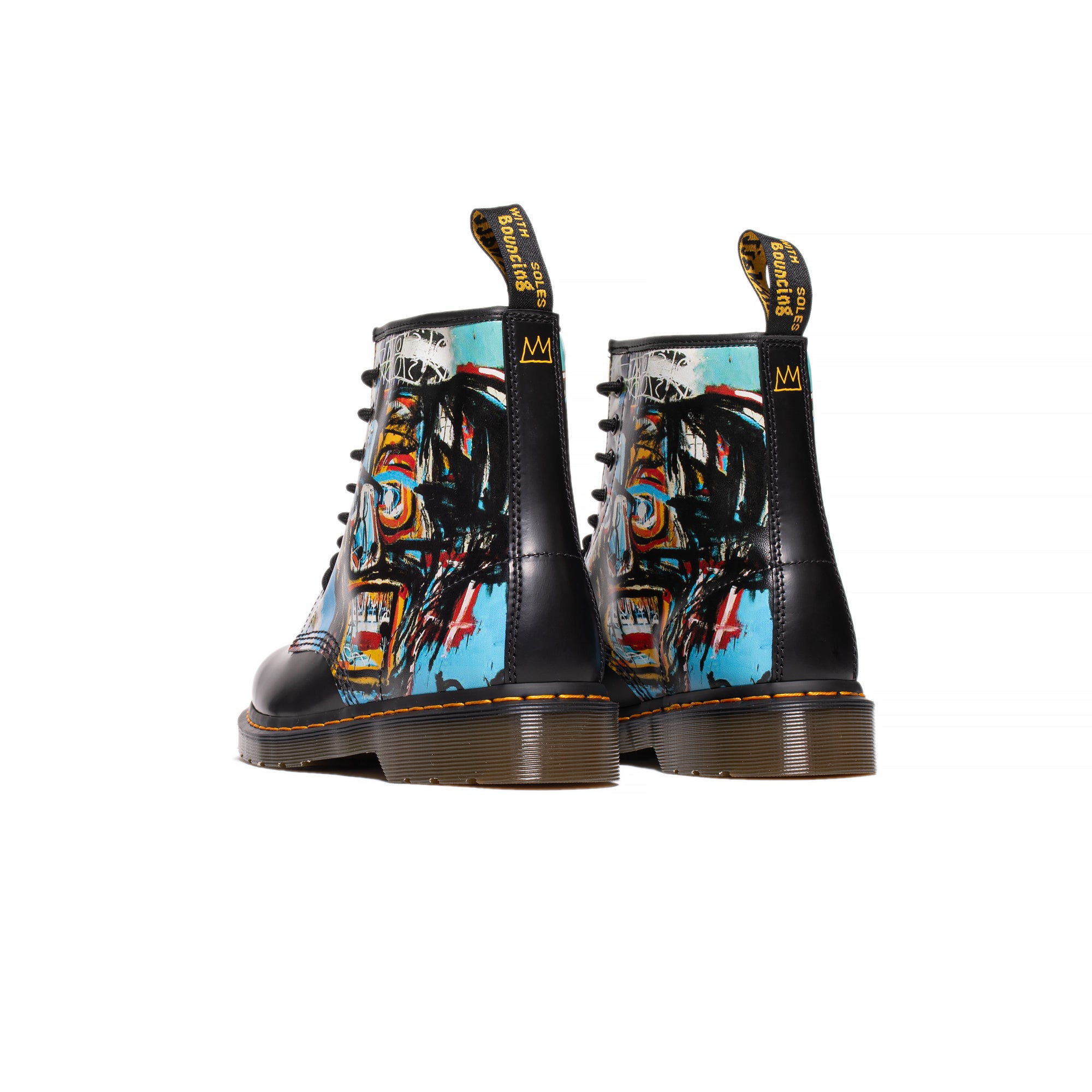 Dr. Martens Mens 1460 Basquiat Boots 'Multi'