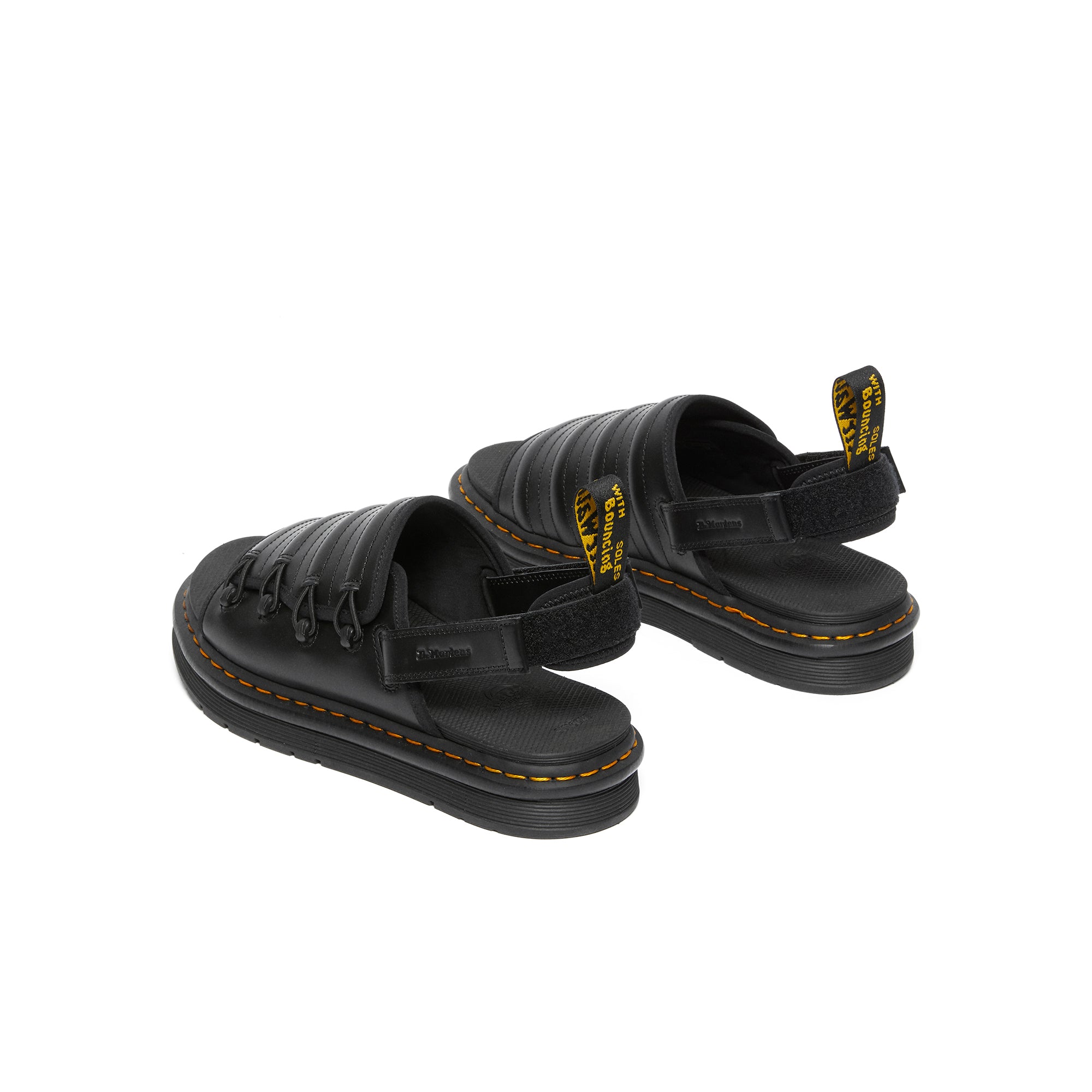 Dr. Martens Mens DM Mura Shoes 'Black Smooth'