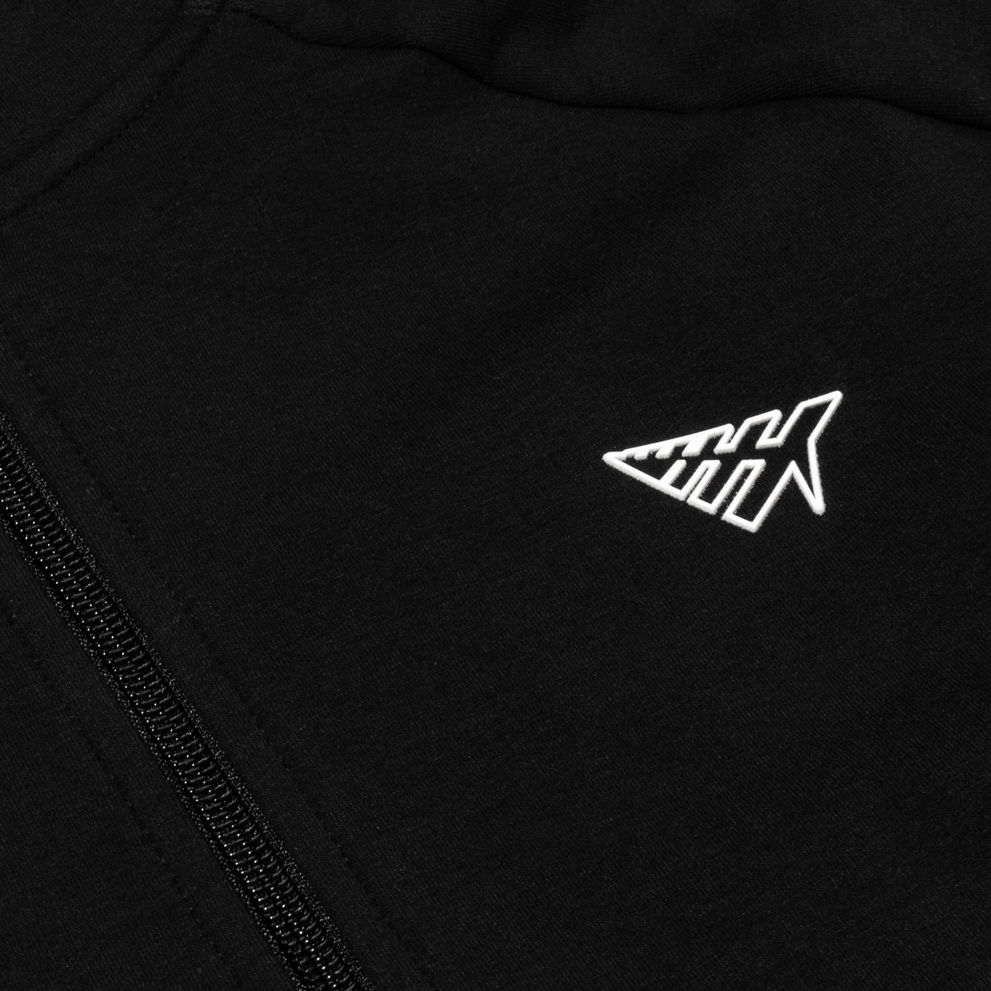 Paper Planes Mens Volume 2 Fleece Zip Hoodie 'Black'