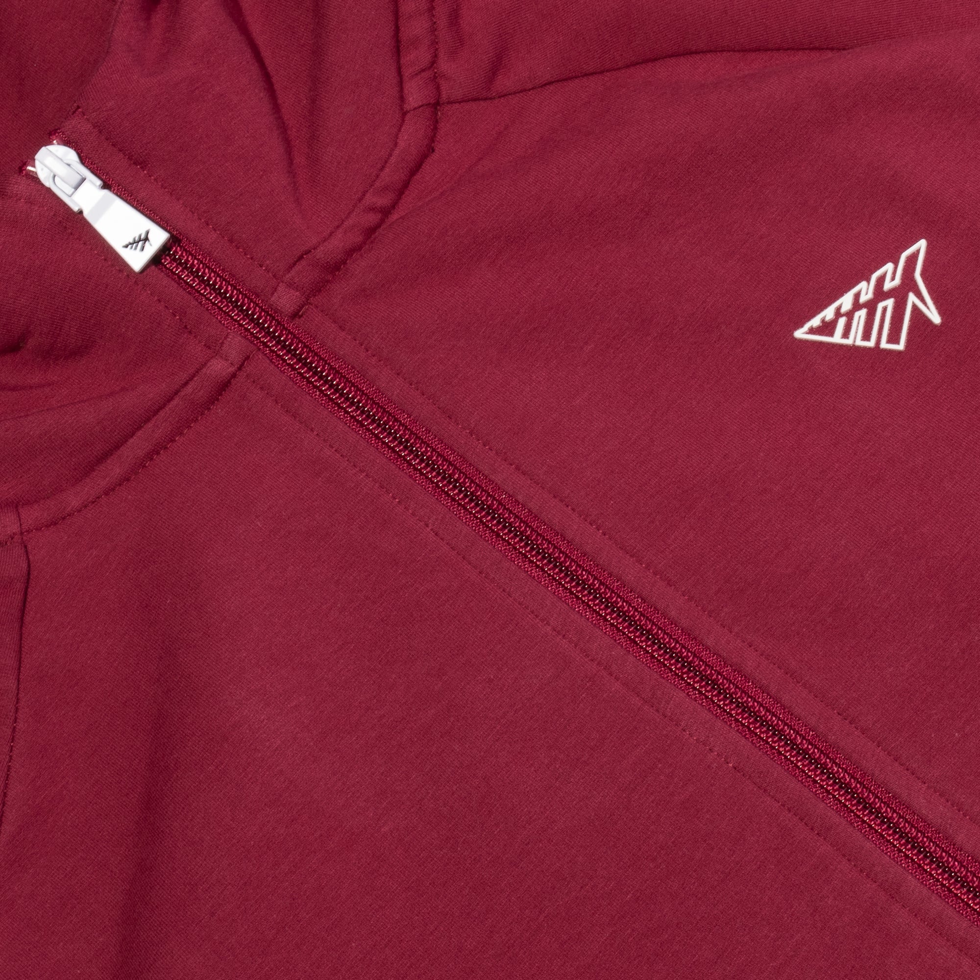 Paper Planes Mens Volume 2 Fleece Zip Hoodie 'Carmine'