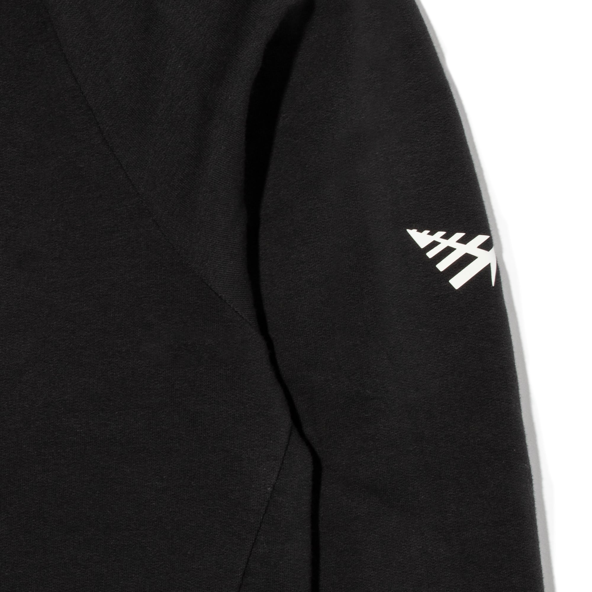 Paper Planes Mens Advanced Garment Dye Hoodie 'Black'