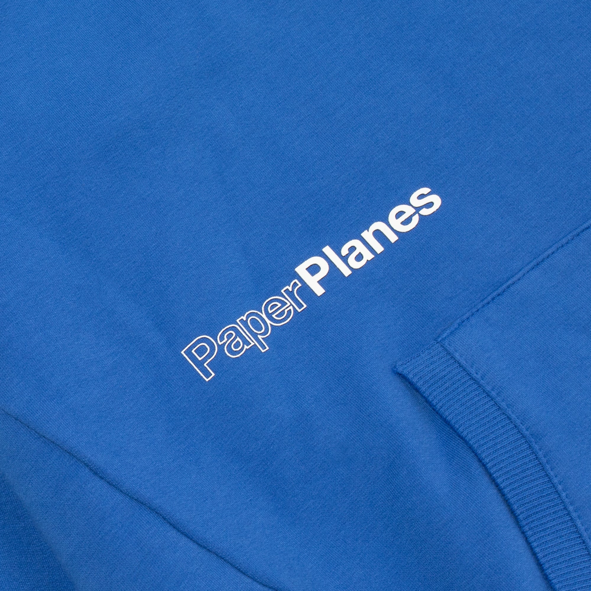 Paper Planes Mens Advanced Garment Dye Hoodie 'Galaxy Blue'