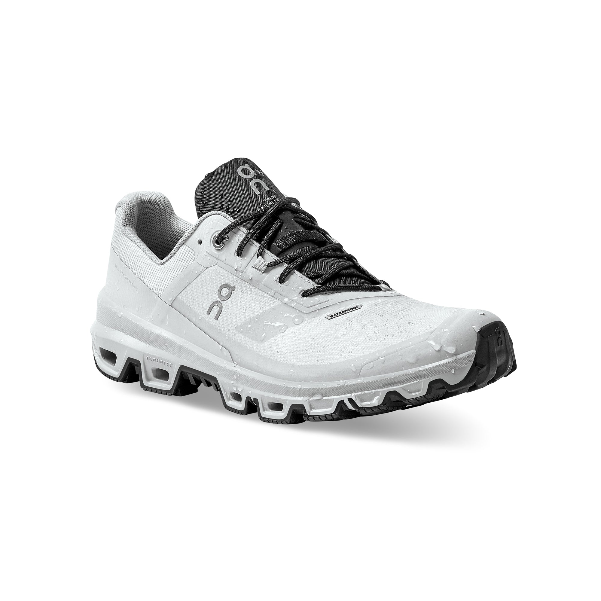 On Mens Cloudventure Waterproof Shoes 'Glacier/Black'