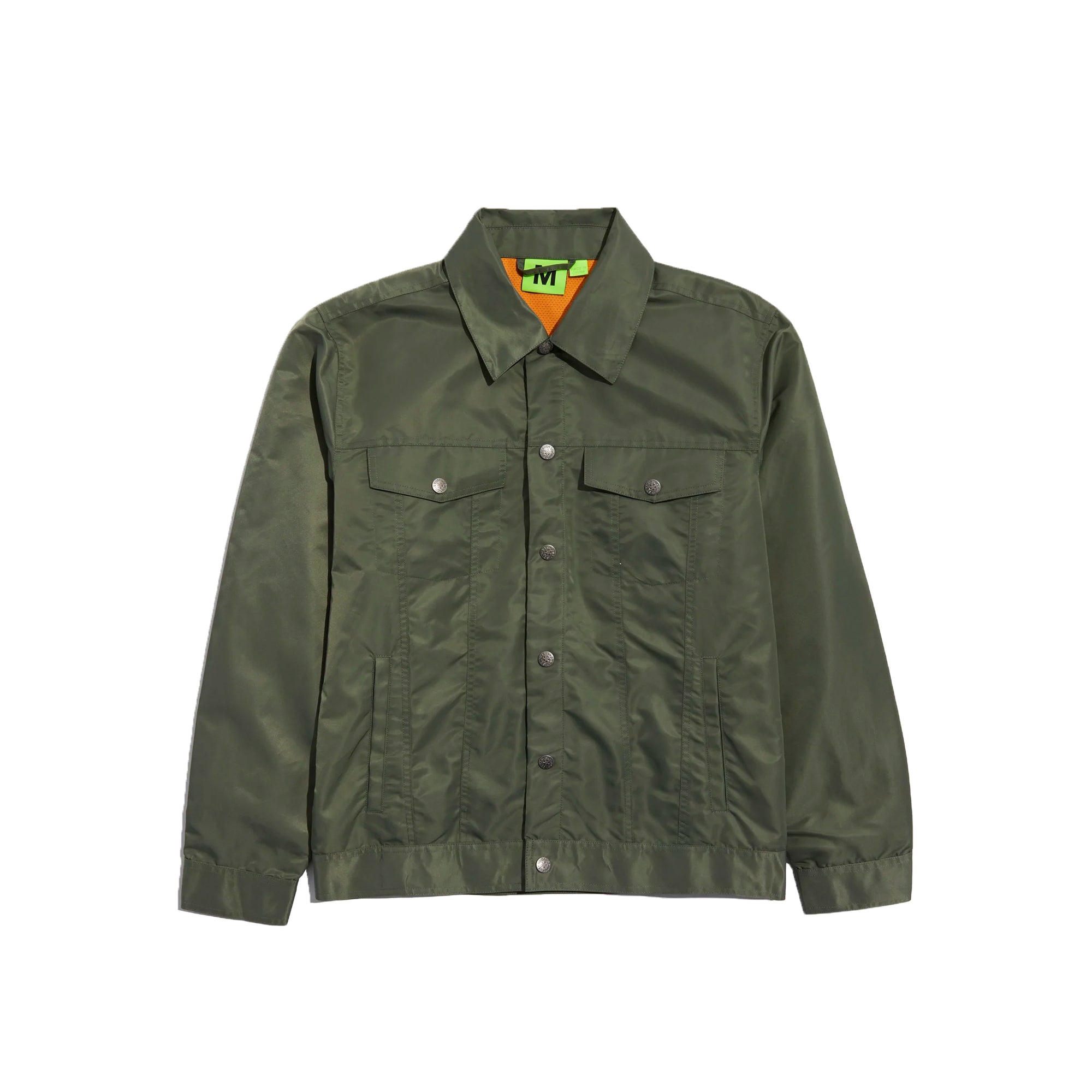 Supervsn Mens Nylon Trucker Jacket