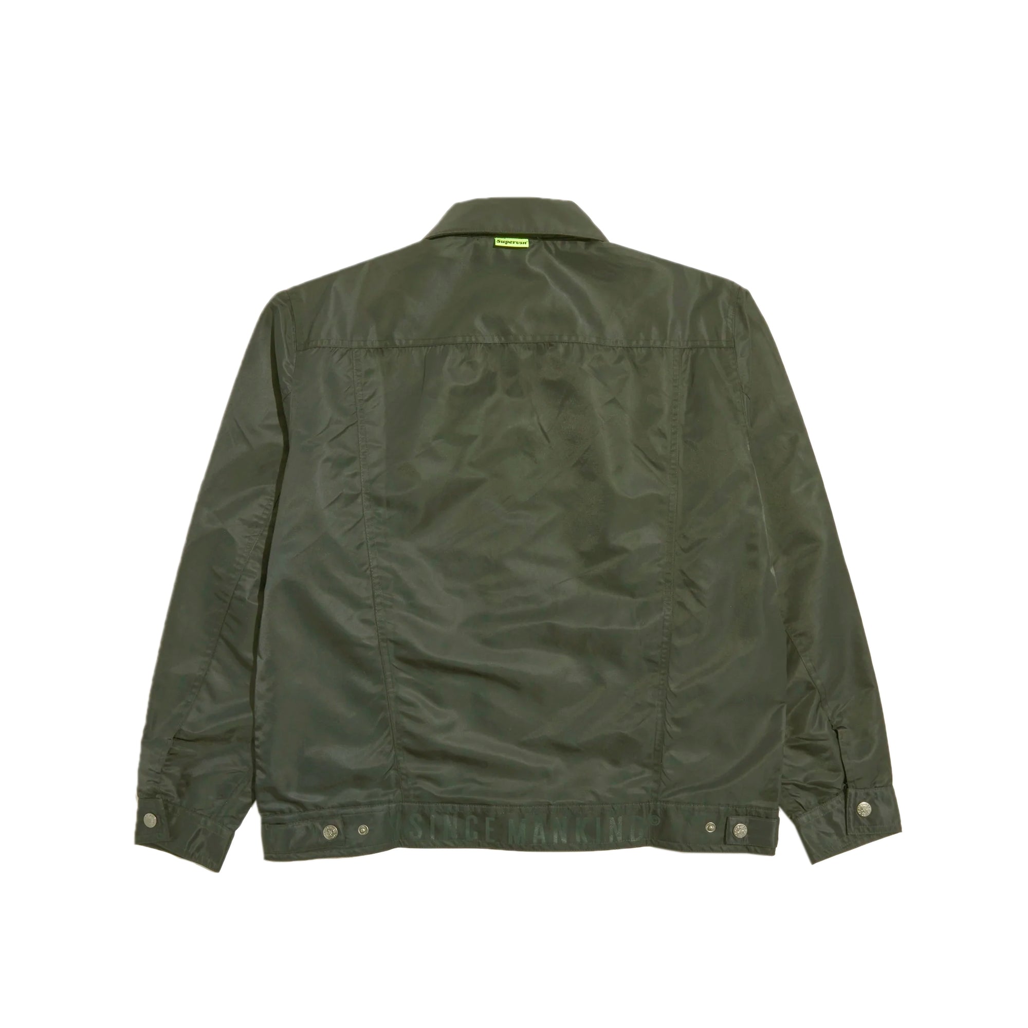 Supervsn Mens Nylon Trucker Jacket