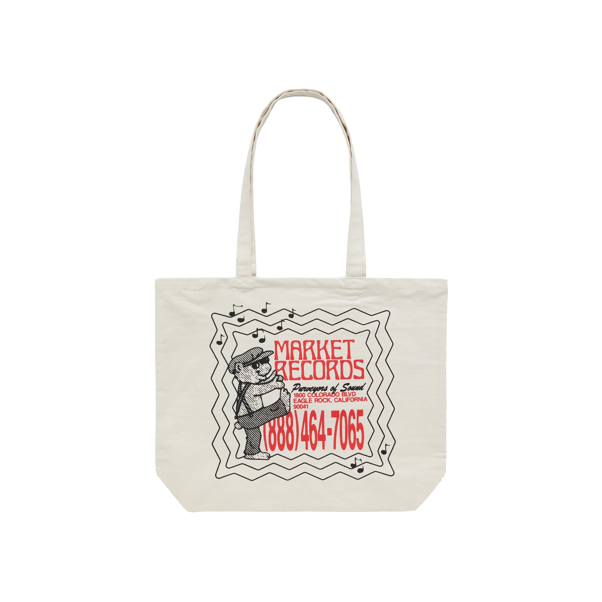 Market Market Records Tote Bag