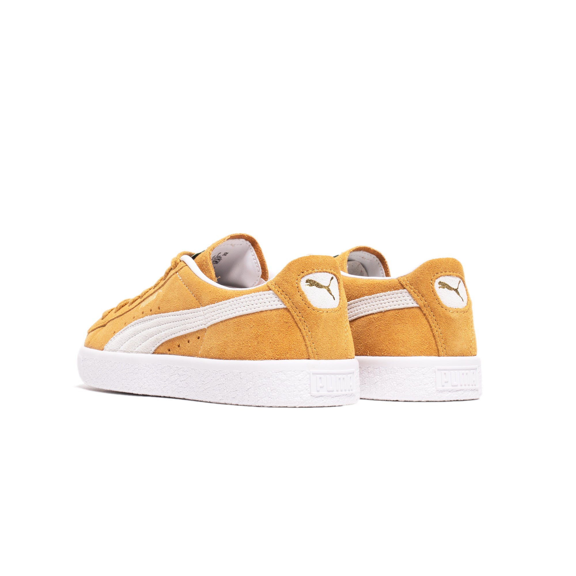 Puma Mens 'Honey Mustard' Suede VTG Shoes