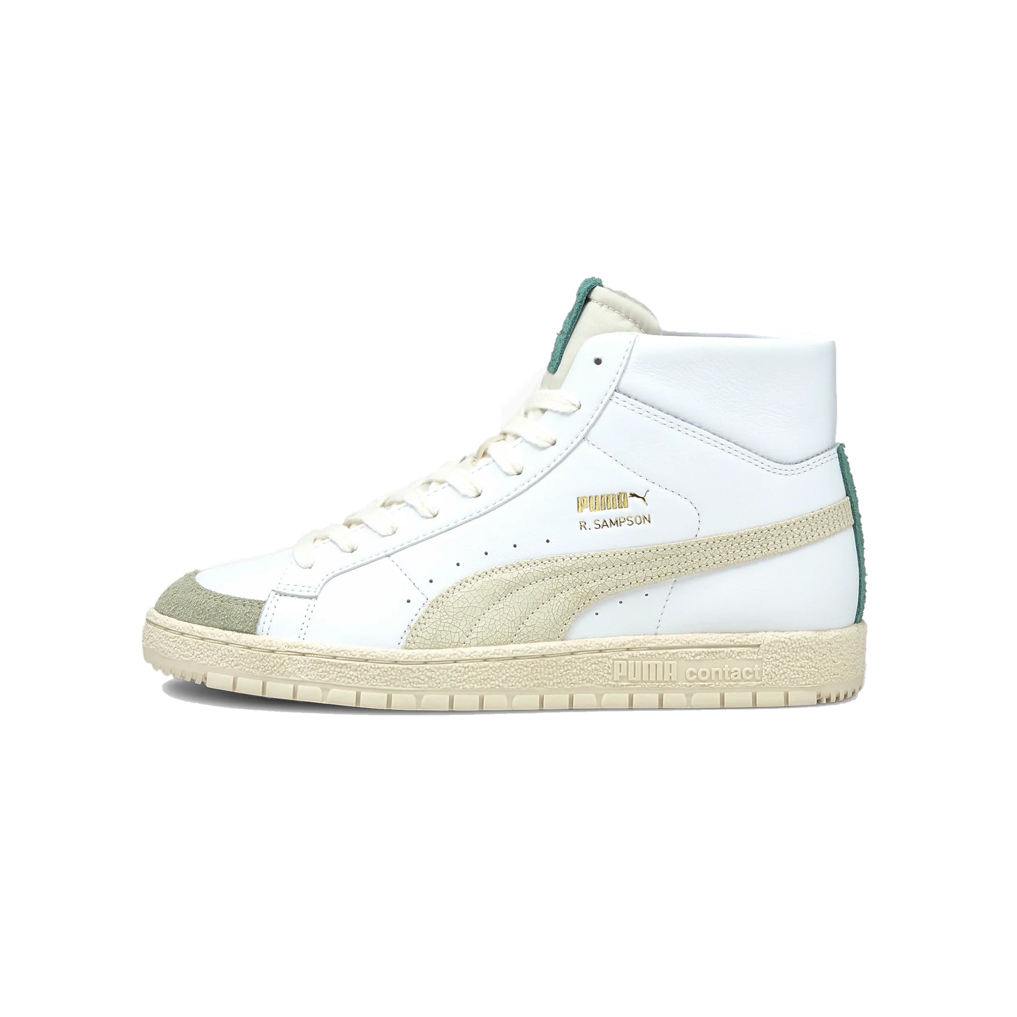 Puma Mens Ralph Sampson 70 Mid EB Shoes 'Eggnog'