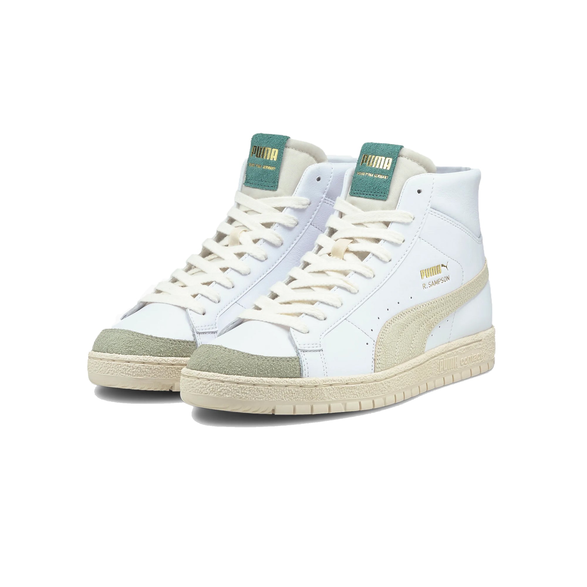 Puma Mens Ralph Sampson 70 Mid EB Shoes 'Eggnog'