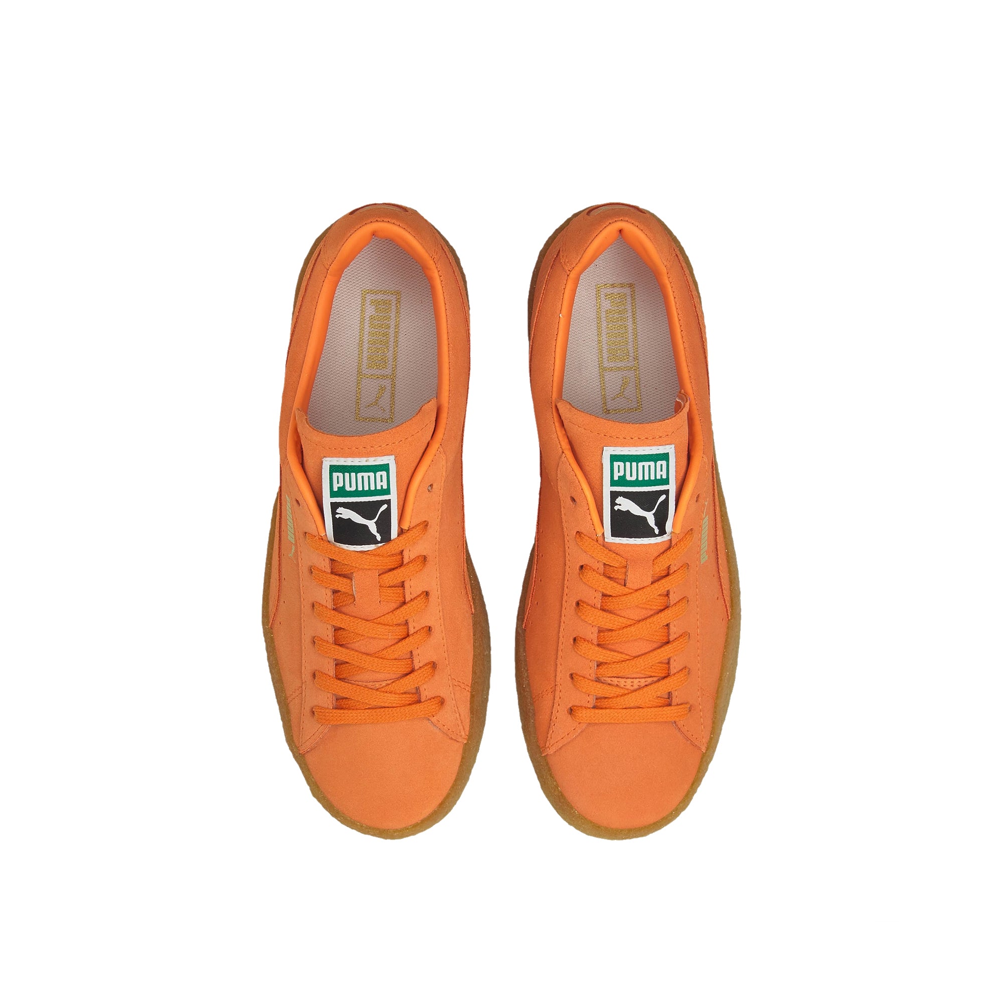 Puma Mens Suede Crepe Shoes 'Deep Apricot'