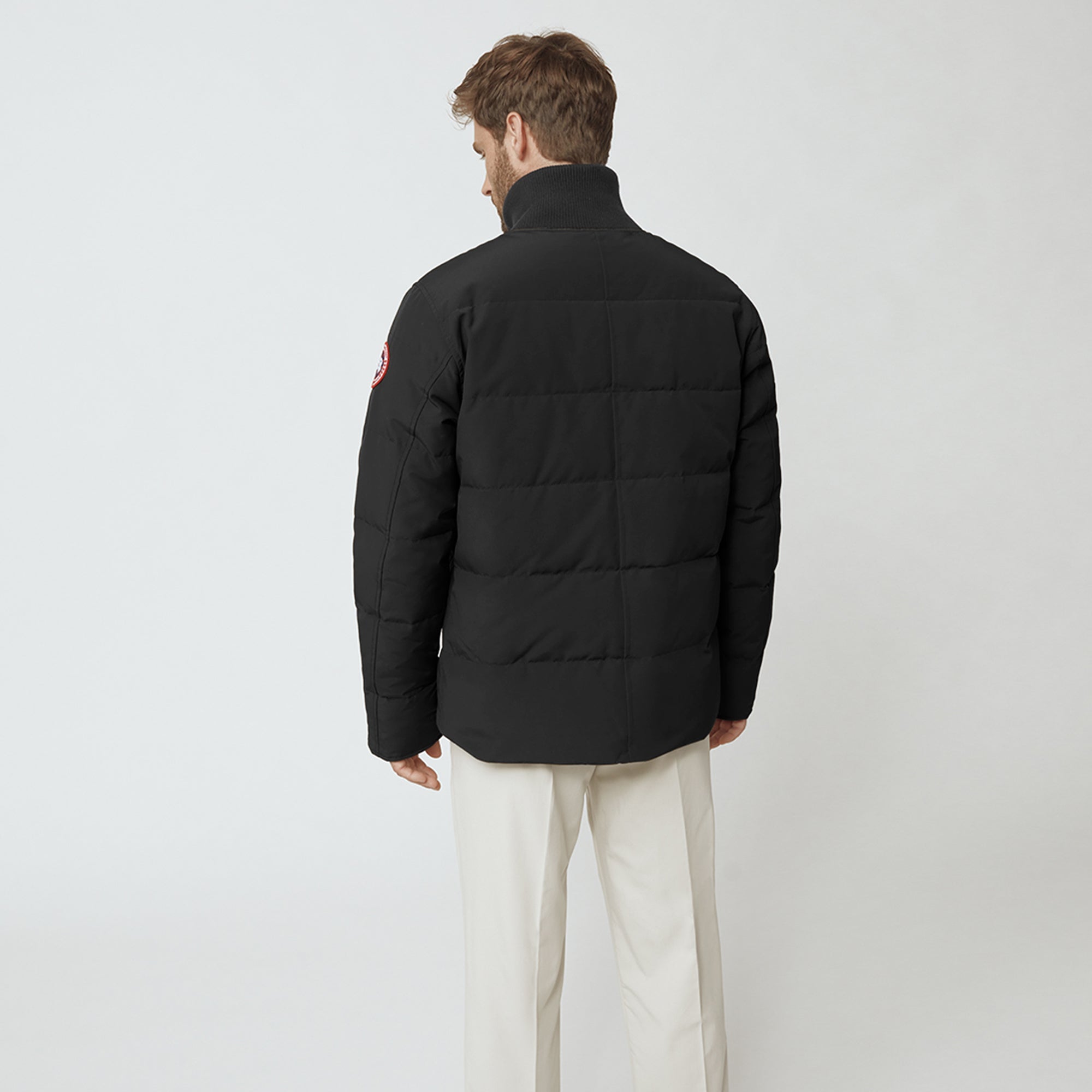 Canada Goose Mens Woolford Jacket 'Black-Noir'