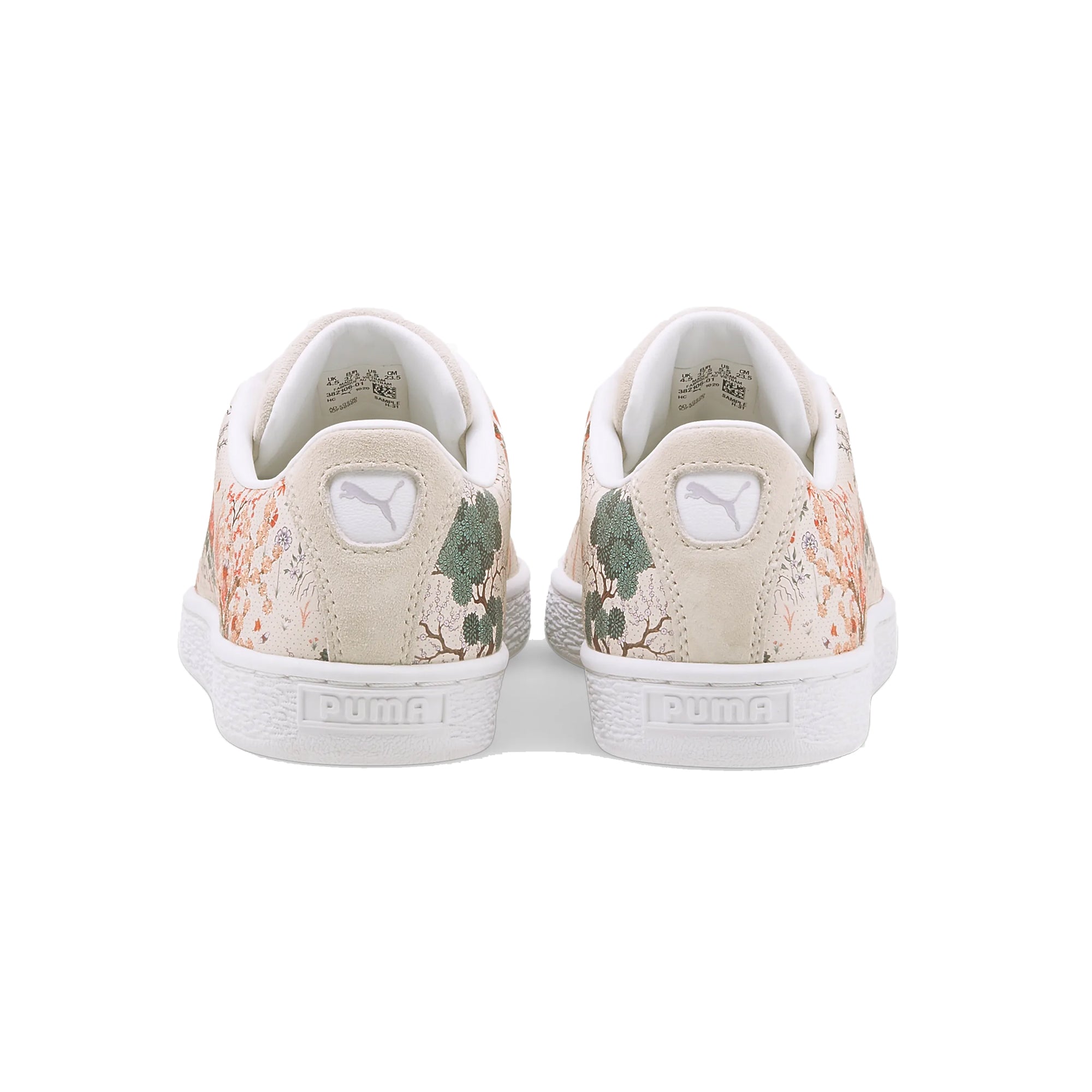 Puma x Liberty Womens Basket Shoes 'Birch'