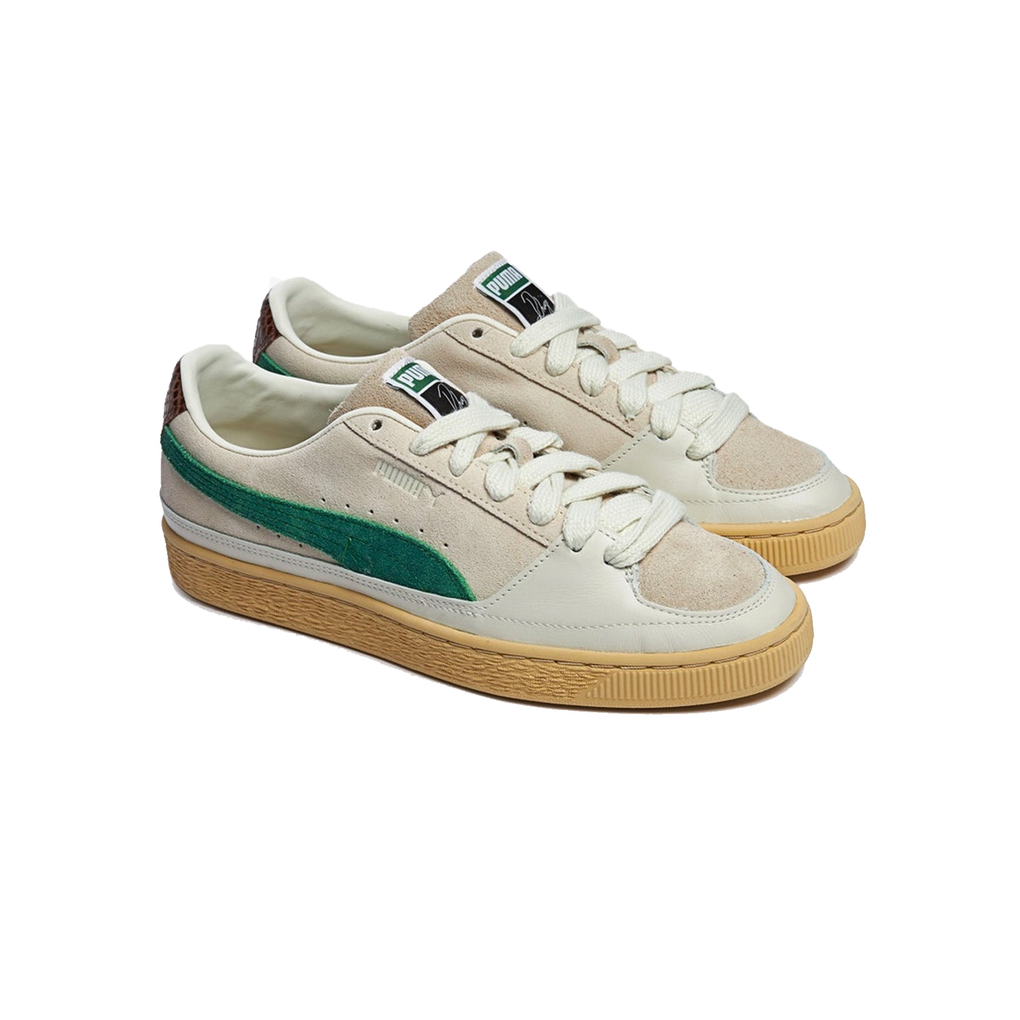 Puma Mens Suede x Rhuigi Shoes 'White'