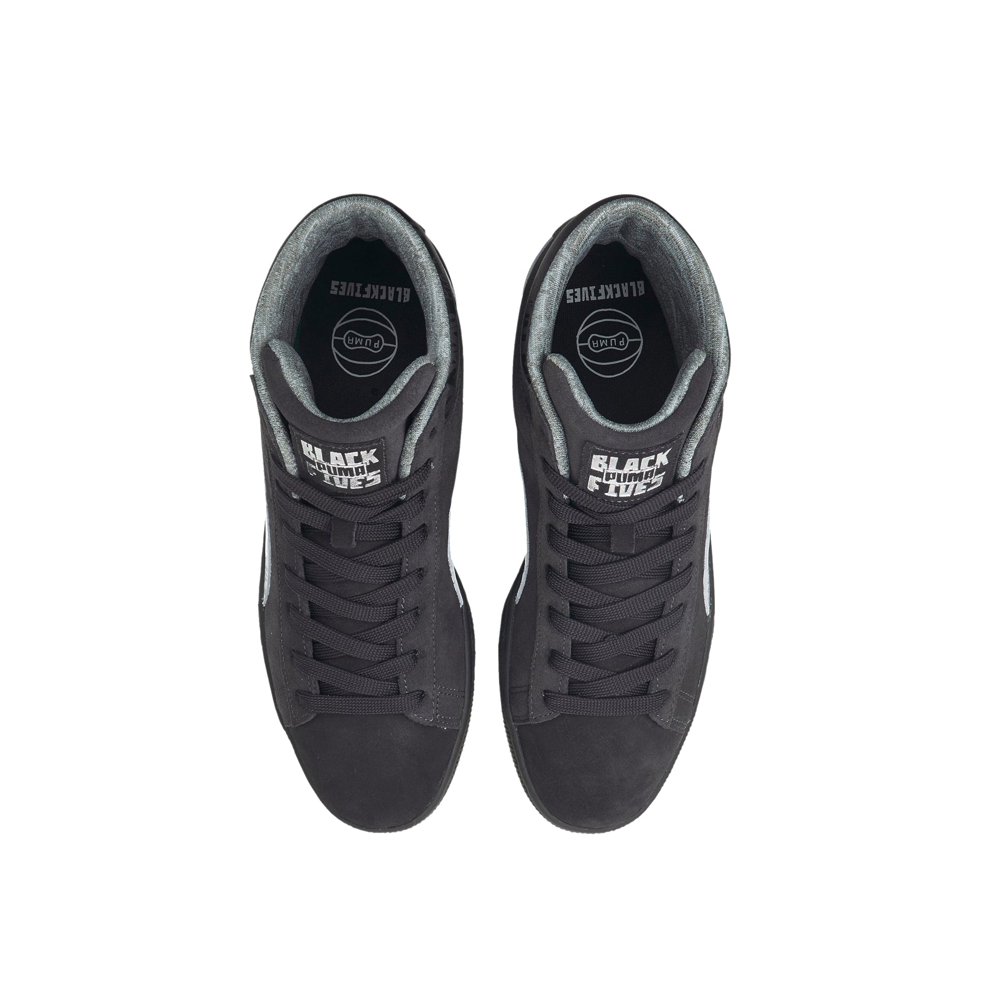 Puma Mens Suede Classic Mix x Black Fives Shoes 'Phanton Black-Puma White'