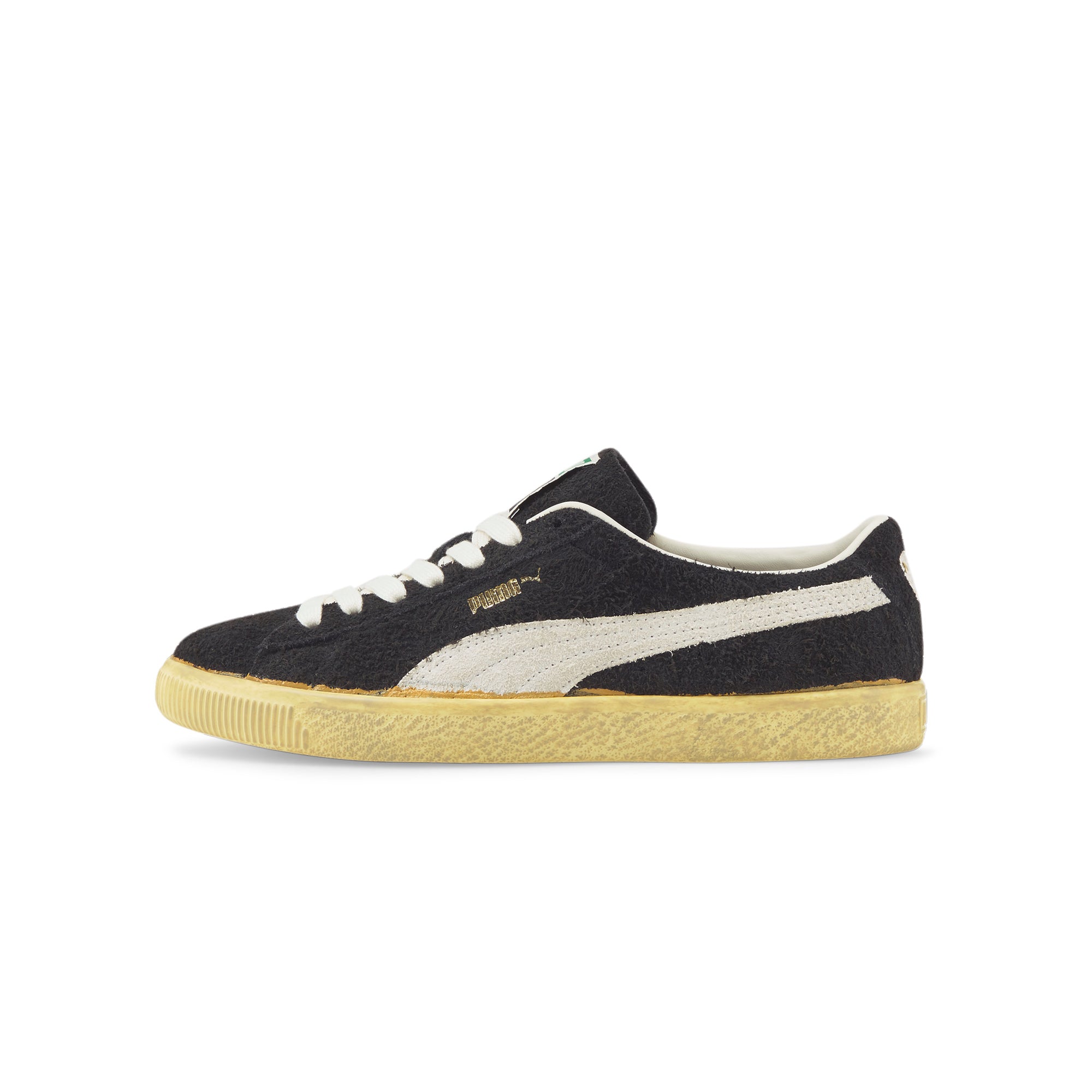 Puma Mens Suede VTG The NeverWorn 'Puma Black/Whisper White'