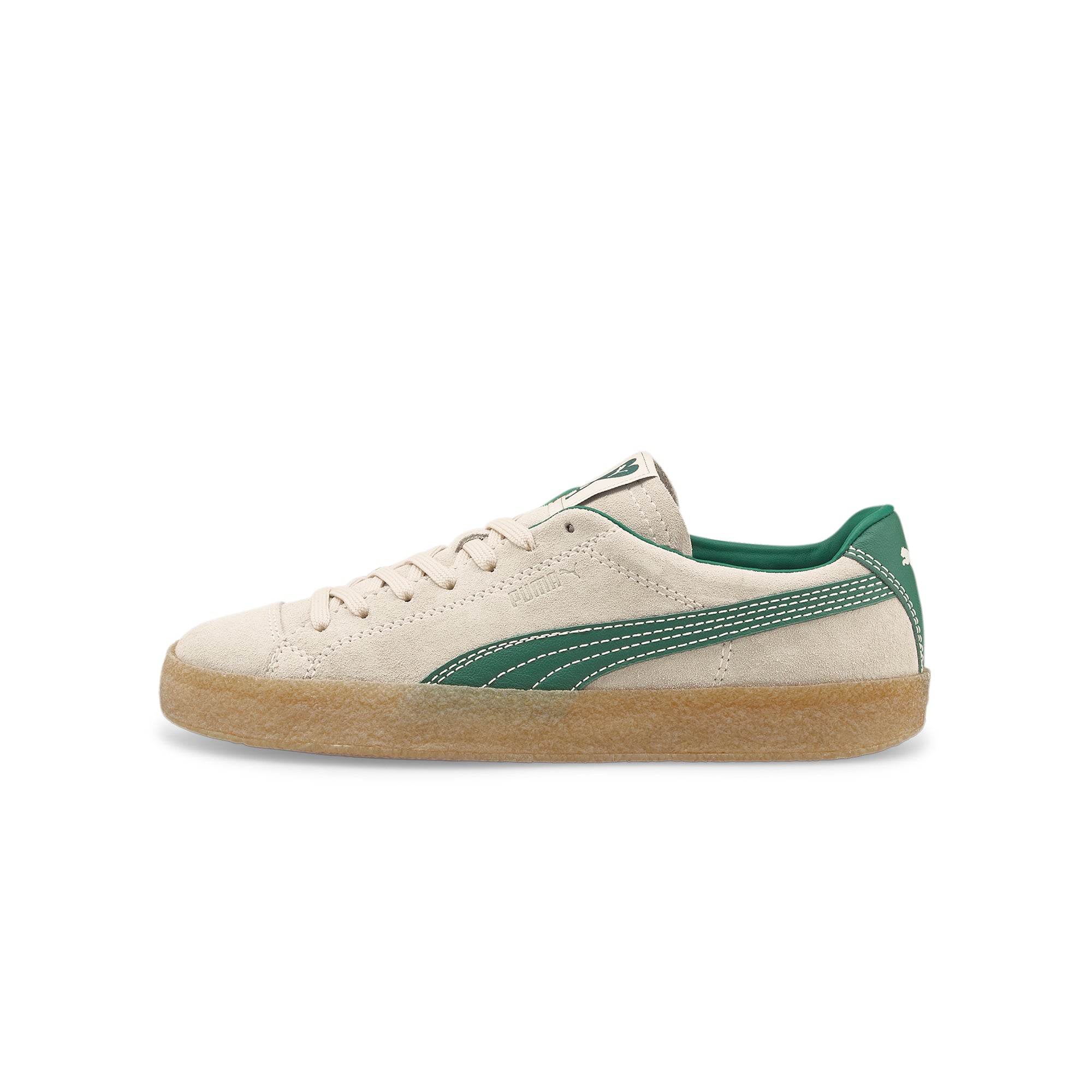 Puma Mens Suede Crepe Ami Shoes 'Pristine'