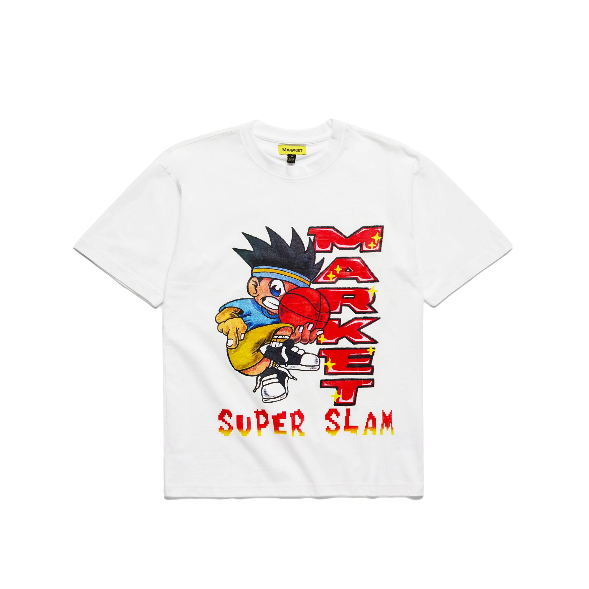 Market Mens Super Slam SS Tee White