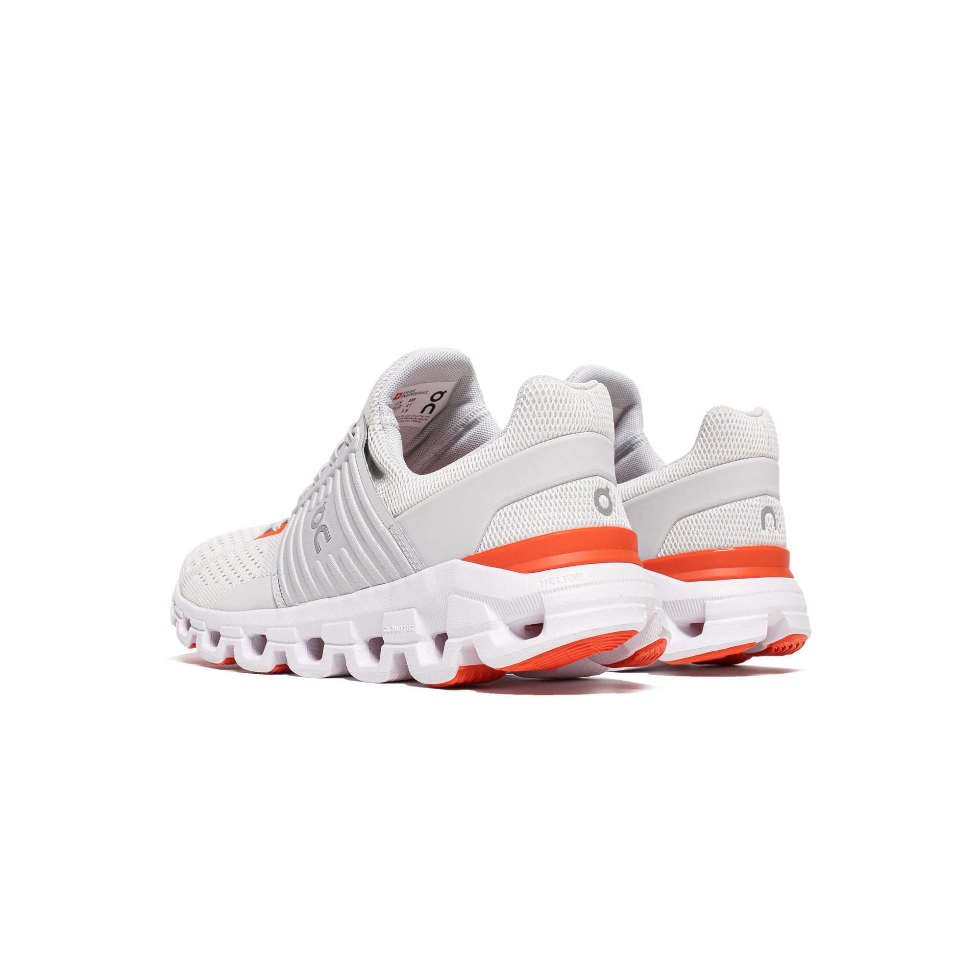 On! Mens Cloudswift 2.0 Shoes 'White/Flame'