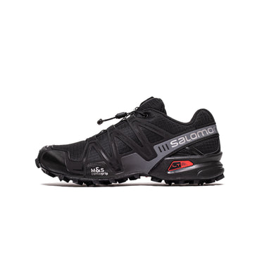Salomon Mens Speedcross 3 Shoes 'Black/Black/Quiet Shade'