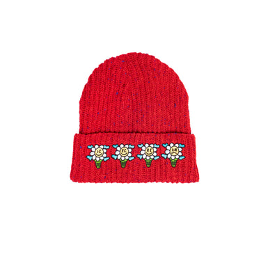 Icecream Mens 'Fiery Red' Speck Knit Hat