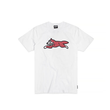 Icecream Mens Running Dog T-Shirt 'White'