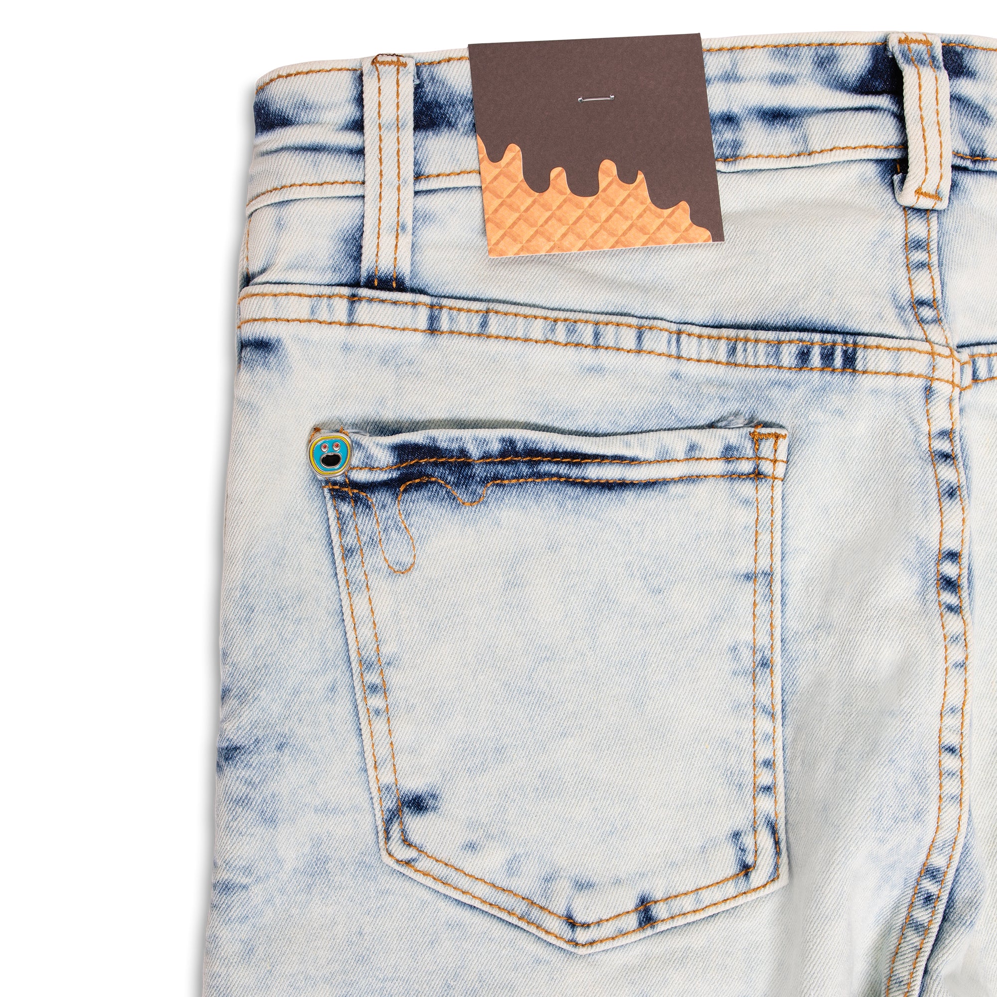 Icecream Mens Running Dog Jean 'Light Blue'