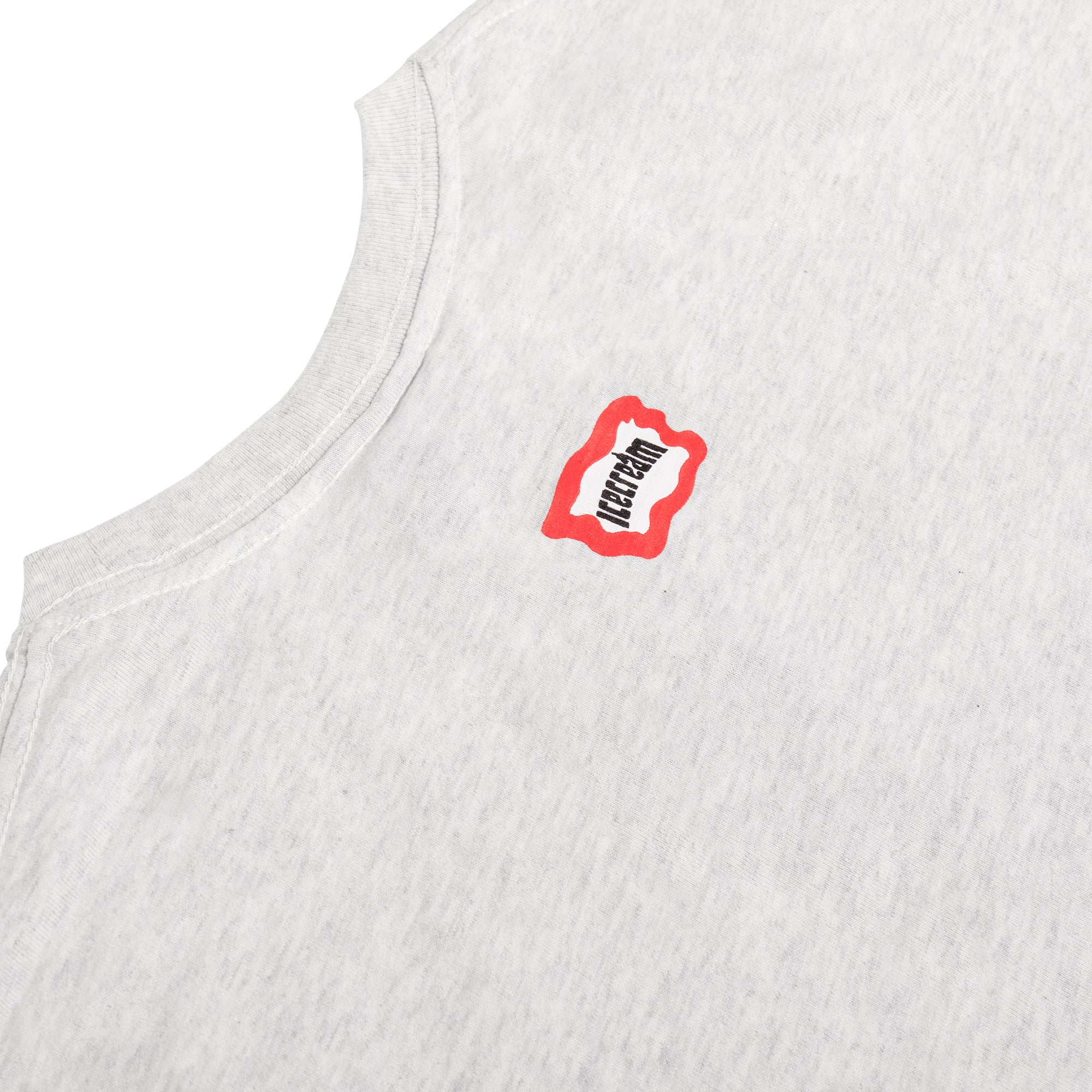 Icecream Mens Squared SS Tee 'Light Heather Grey'