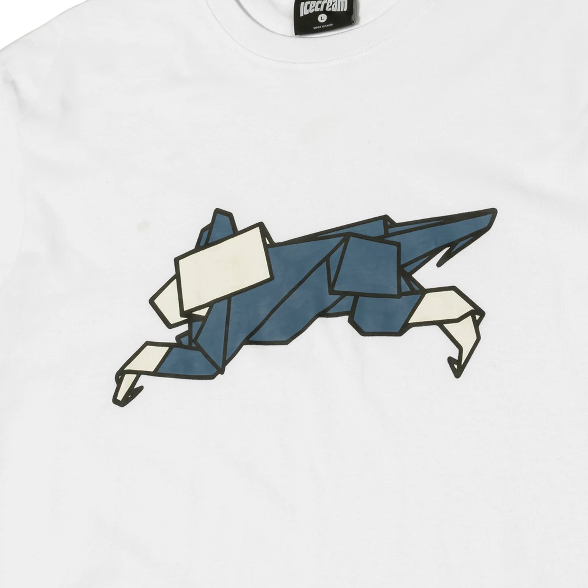 Icecream Mens Origami SS Tee 'White'