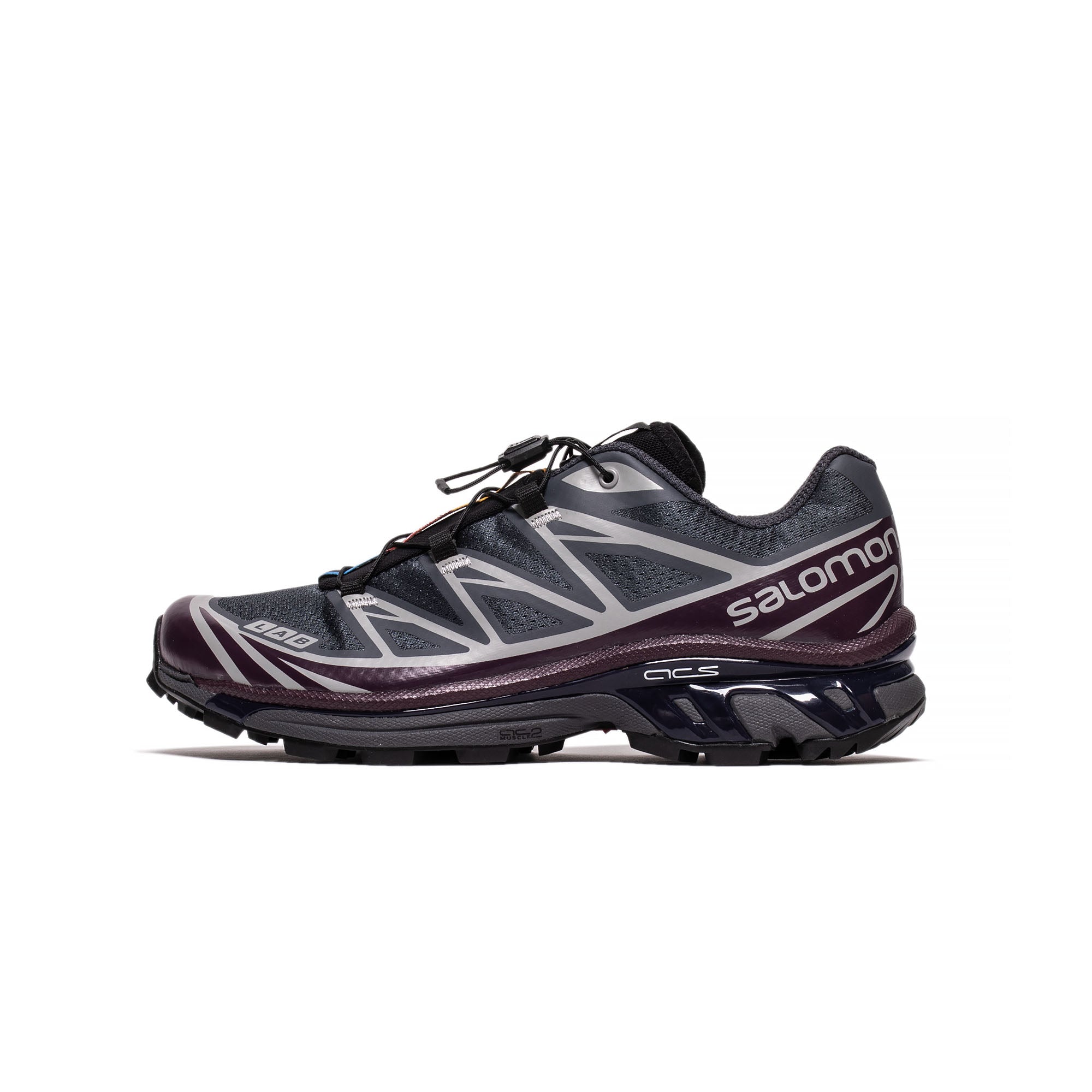 Salomon Mens XT-6 Advanced Shoes 'Ebony/Maverick/Evening Blue'