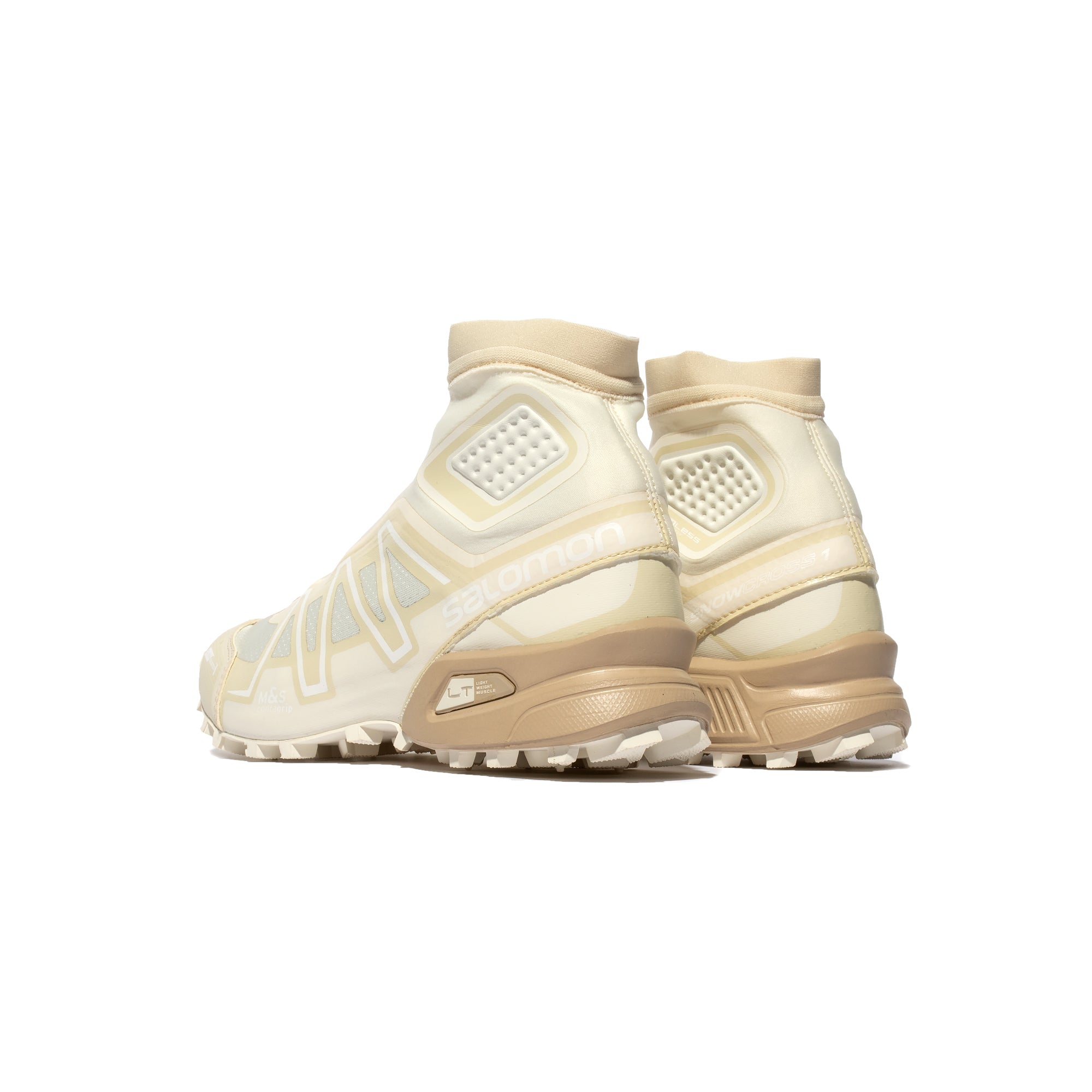 Salomon Mens Snowcross Advanced Shoes 'Vanilla Ice/Beached Sand/ Fall Leaf'