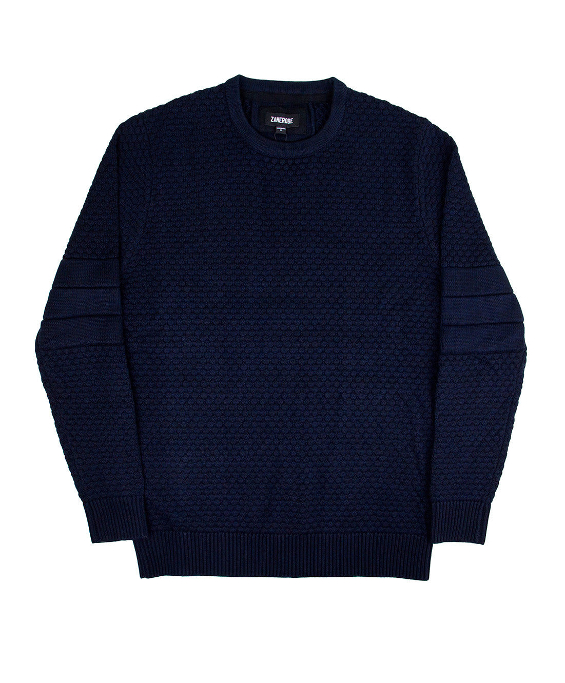 Zanerobe: Bronx Crew Knit (Dark Navy)