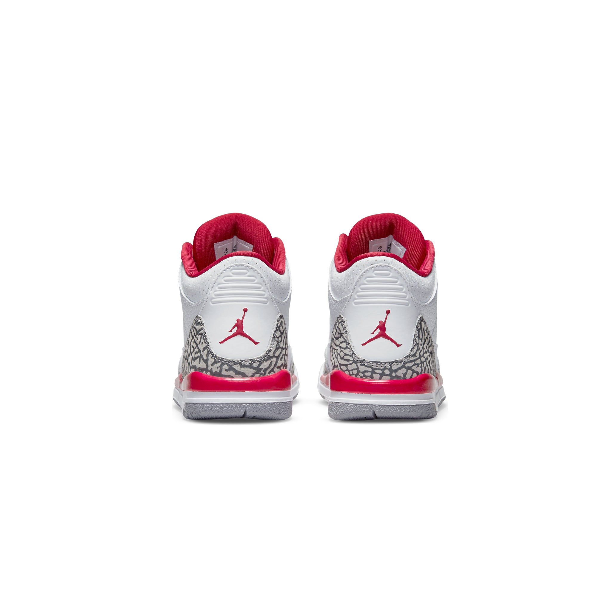 Air Jordan Little Kids 3 Retro PS Cardinal Shoes