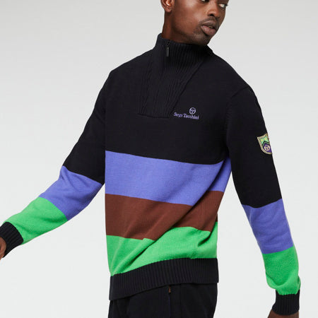 Sergio Tacchini x A$AP Nast Stacks 1/4 Zip Sweater