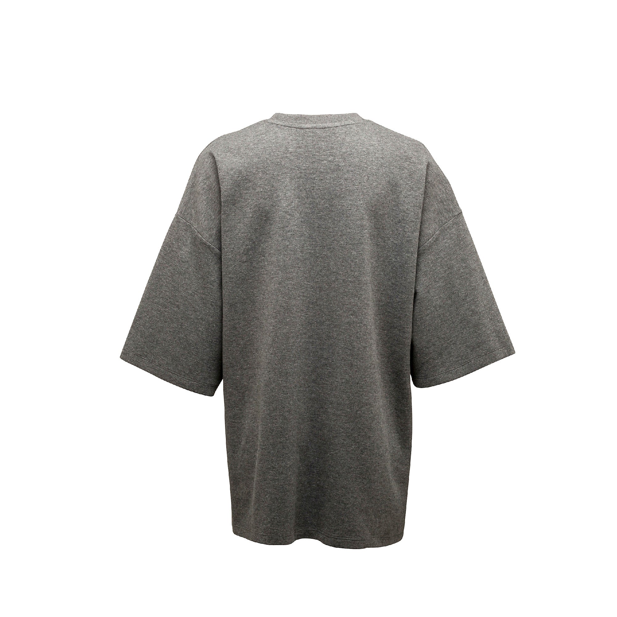 Puma, Puma Fenty, Puma by Rihanna, Oversized Crew Neck, 573183-03, Charcoal Heather, Grey