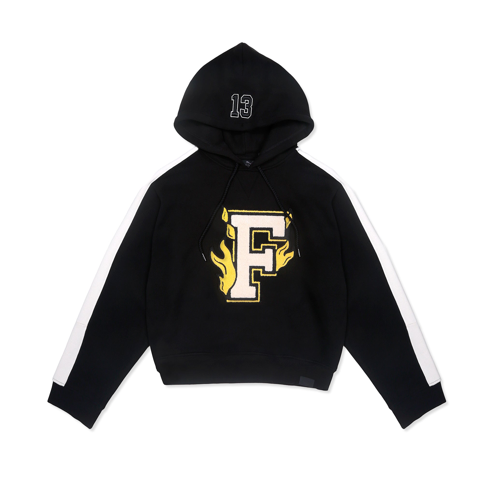 Puma x FENTY by Rihanna Women's Hooded Panel Sweatshirt - Black